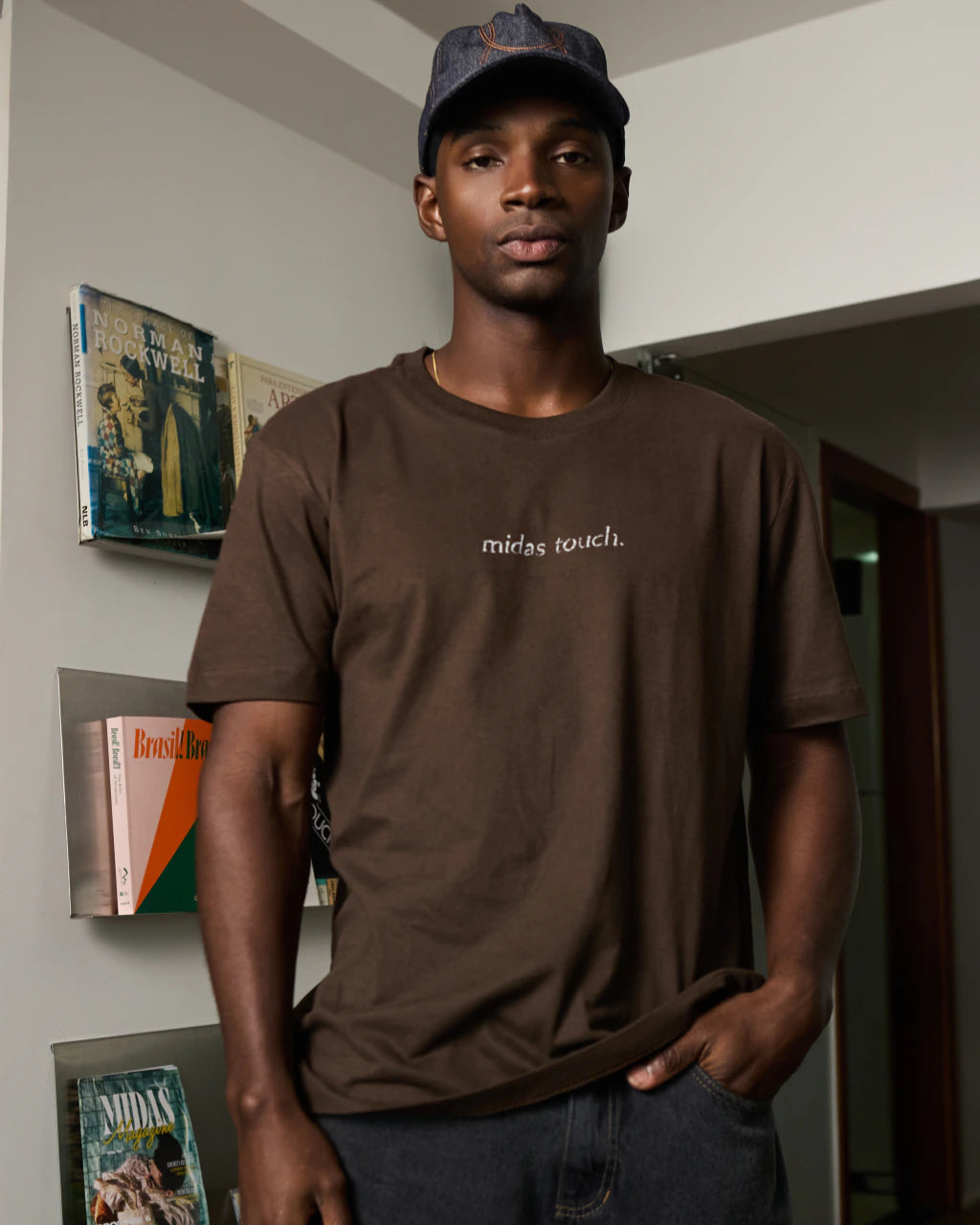 Camisa Midas Rafaello Marrom