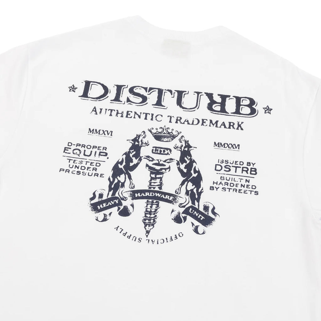 CAMISA DISTURB HARDWARE WHITE