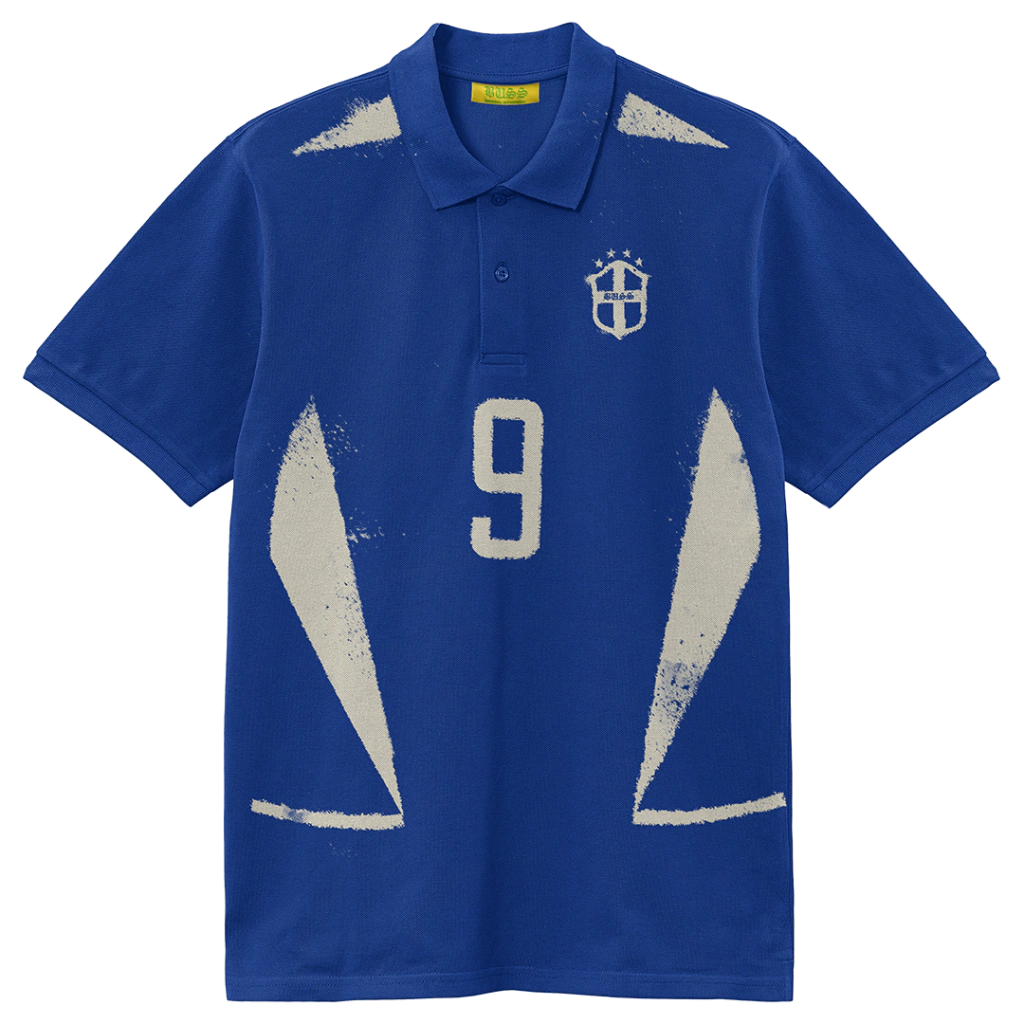 POLO BUSS BRASIL AZUL