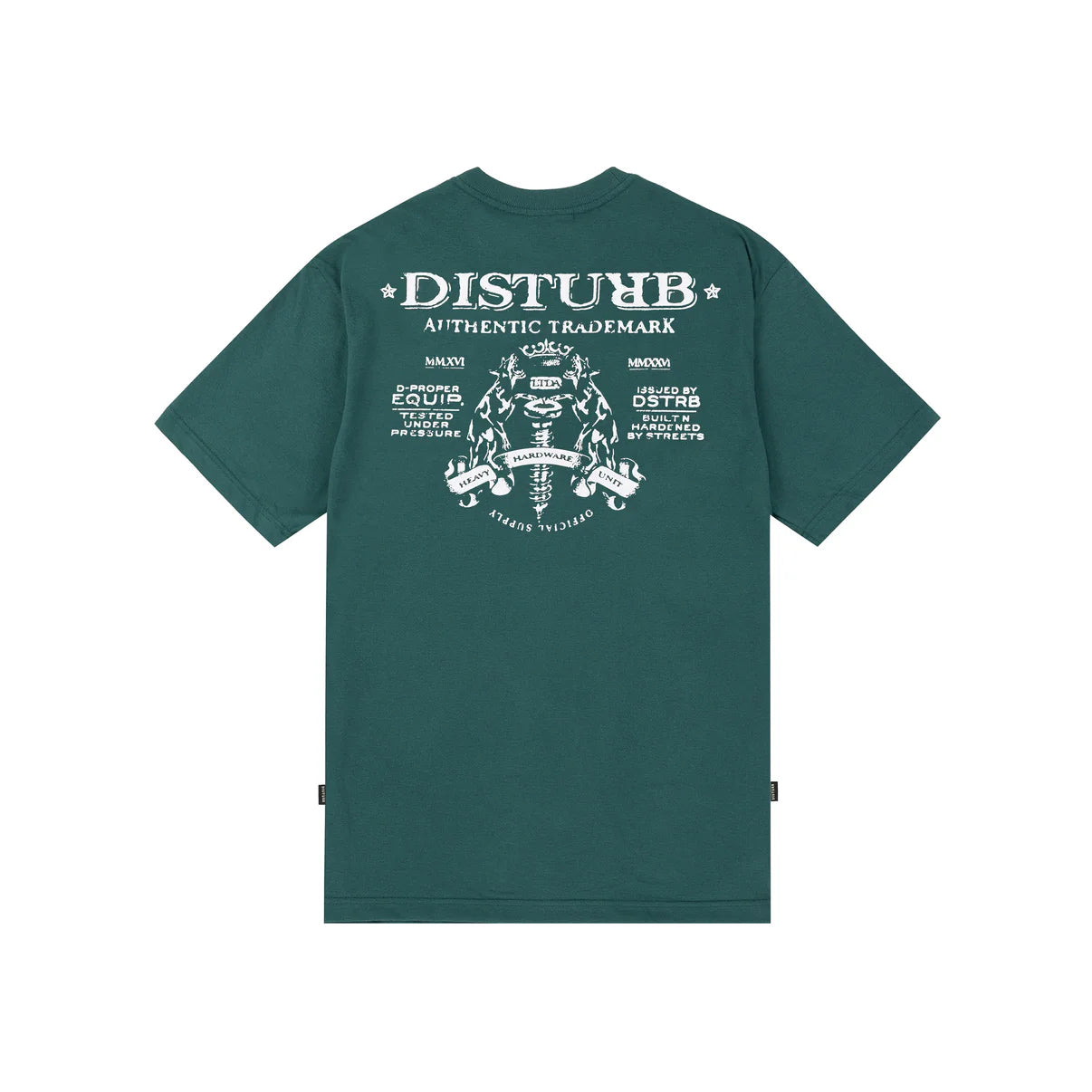 CAMISA DISTURB HARDWARE GREEN