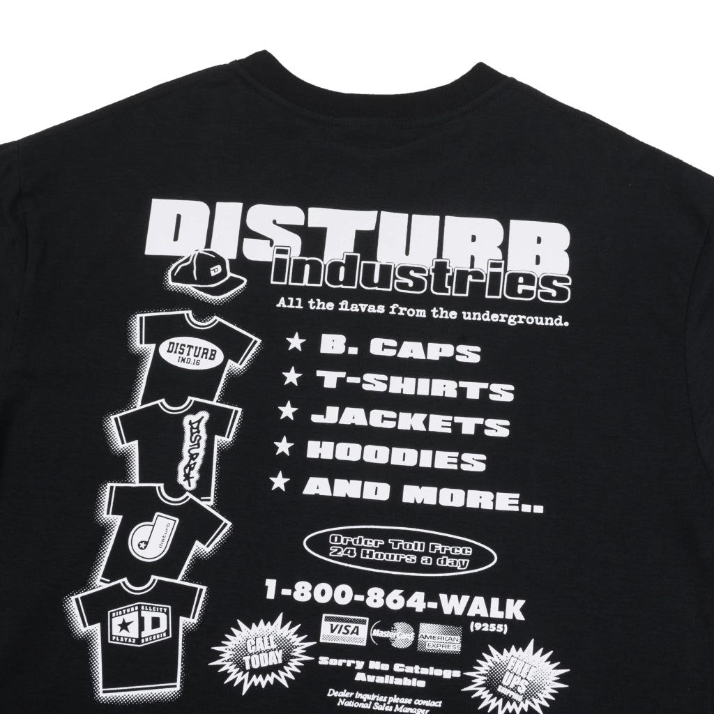 CAMISA DISTURB FLYMARKET BLACK