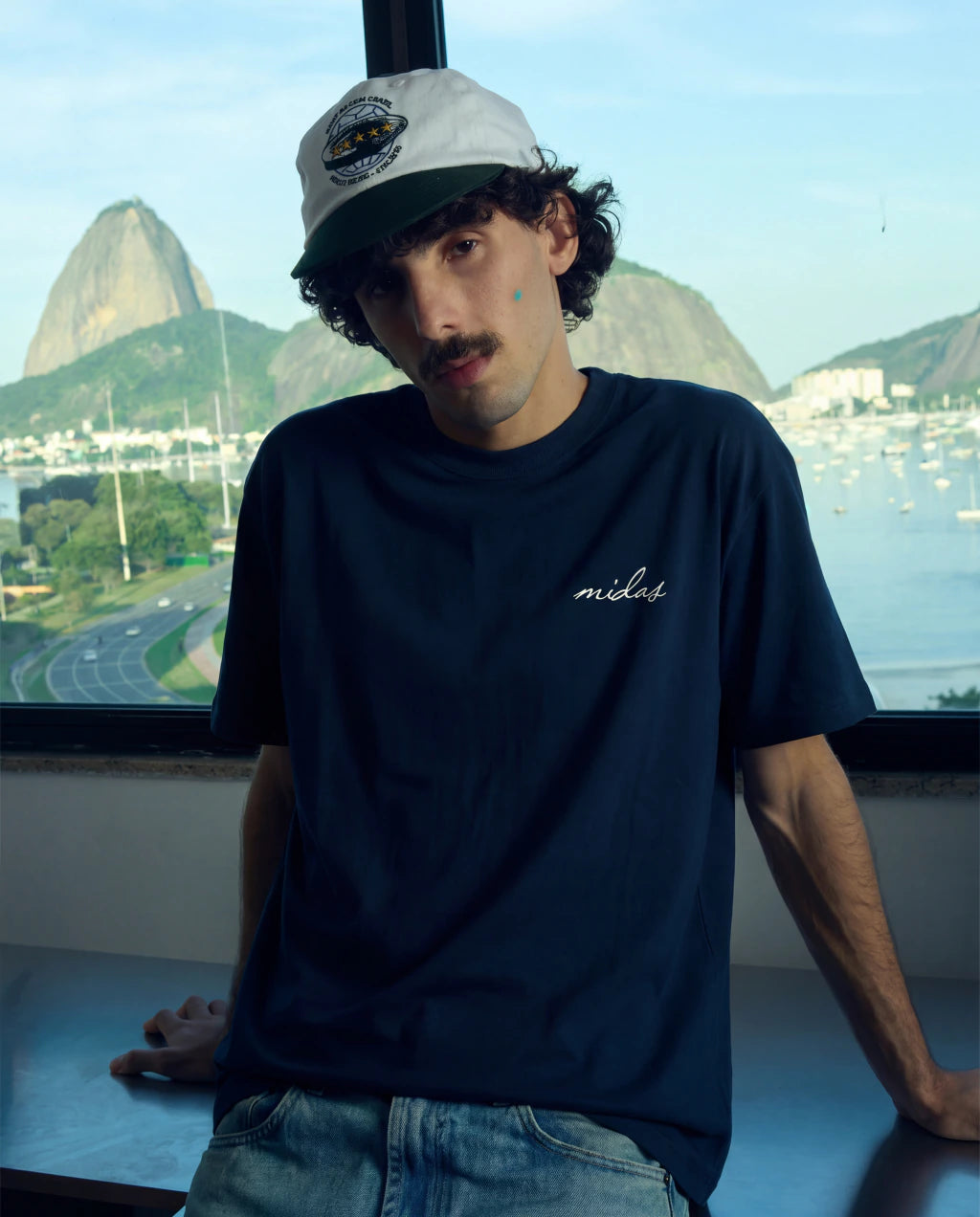 Camisa Midas Azul Indigo