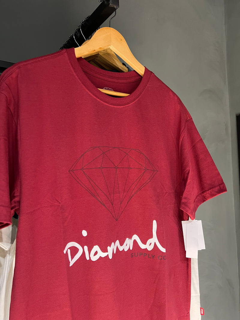 CAMISA DIAMOND OG SIGN VERMELHA