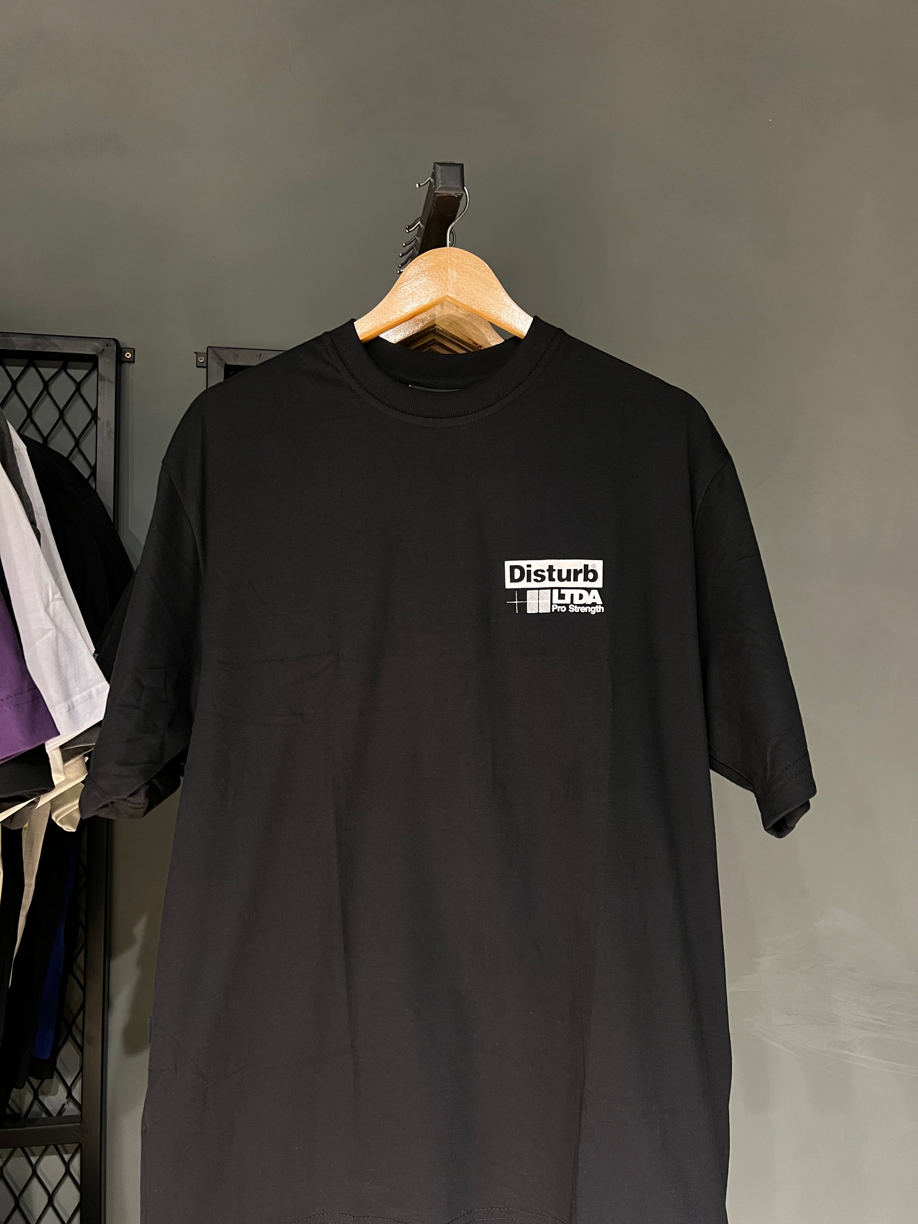 CAMISA DISTURB BOND BLACK