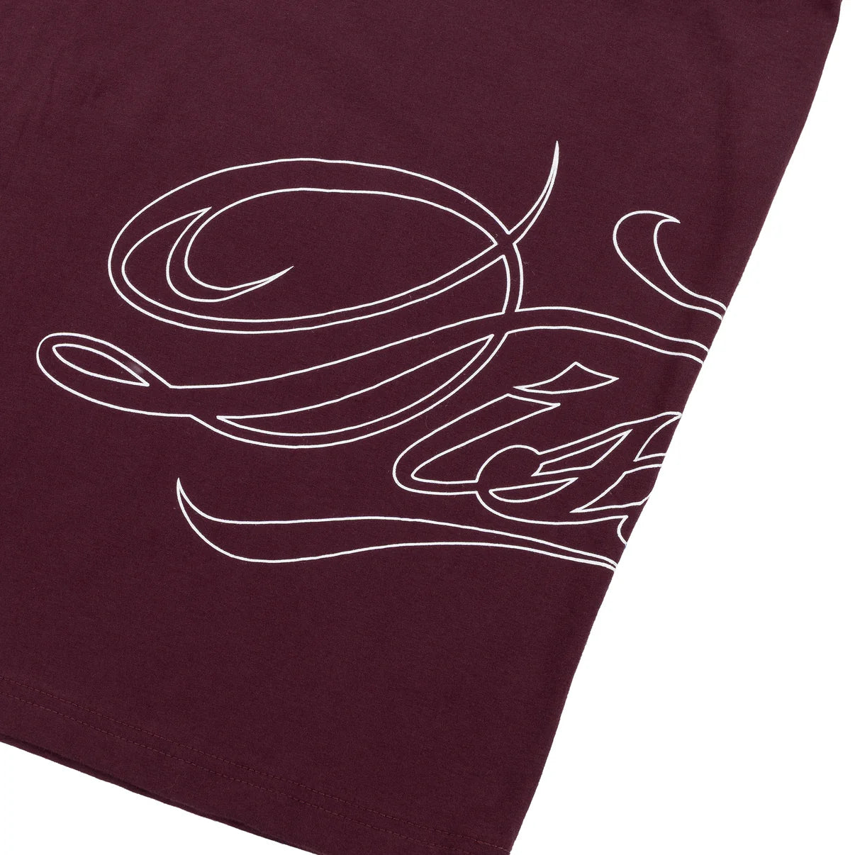 CAMISA DISTURB SCRIPT VINHO