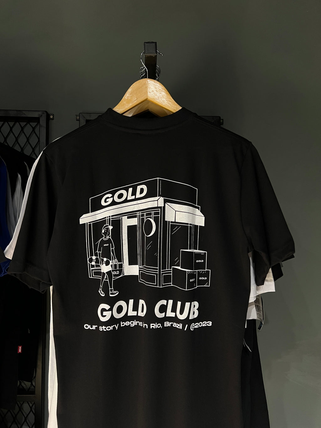 CAMISA GOLD STORE BLACK
