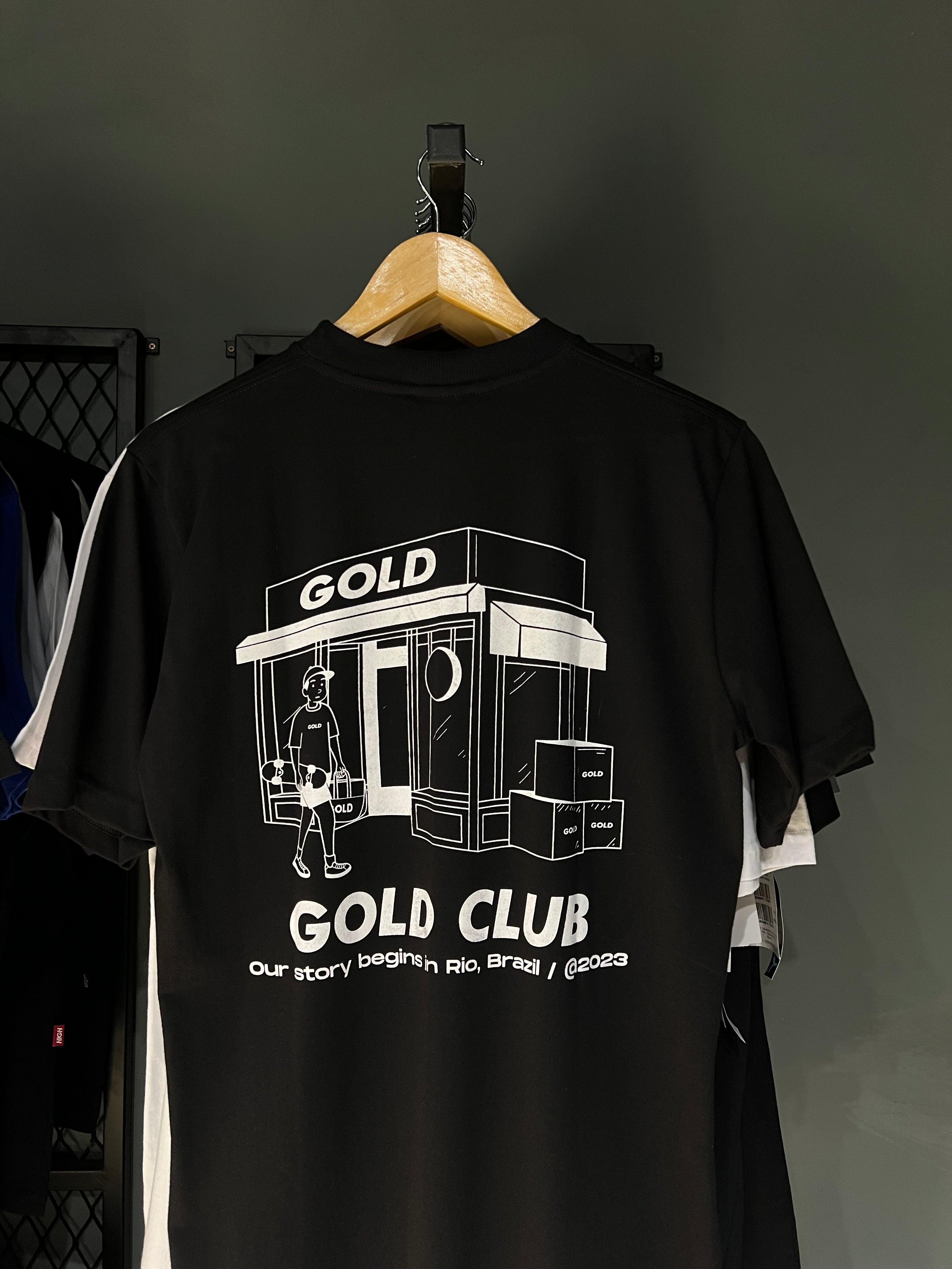CAMISA GOLD STORE BLACK