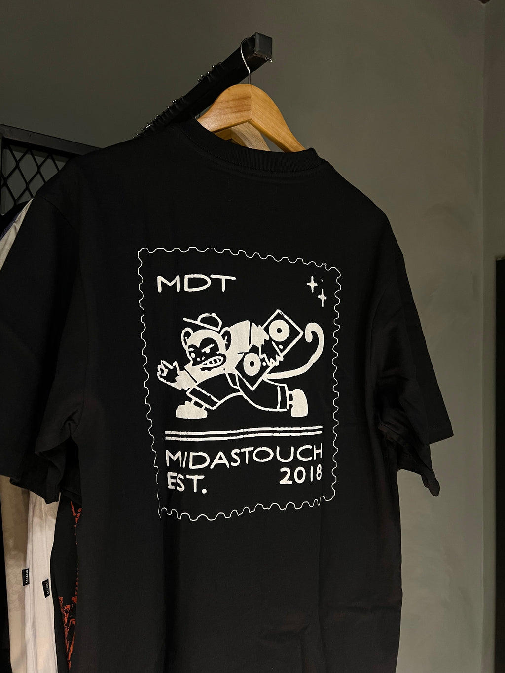 CAMISA MIDAS POSTAL BLACK