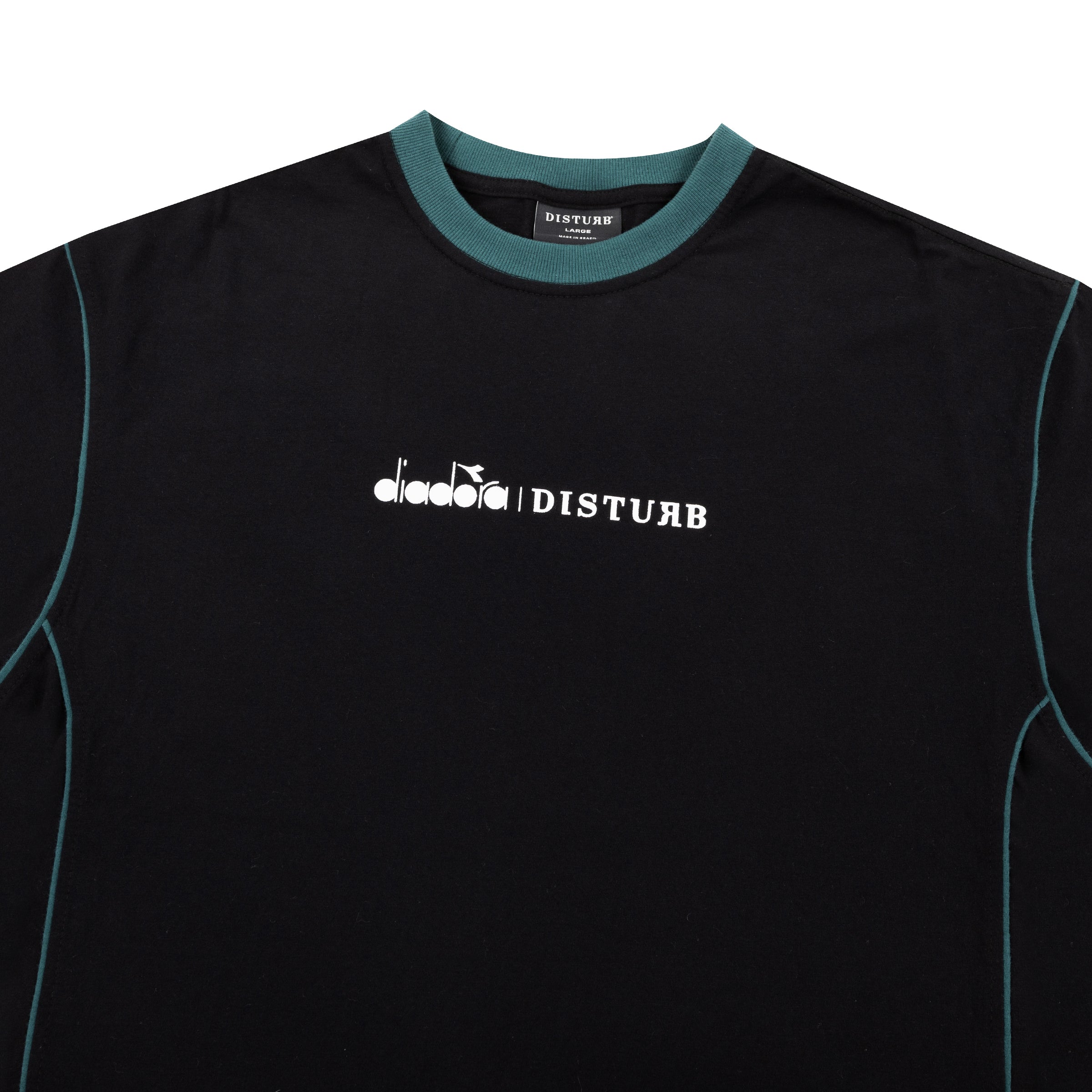 CAMISA DISTURB x DIADORA BLACK