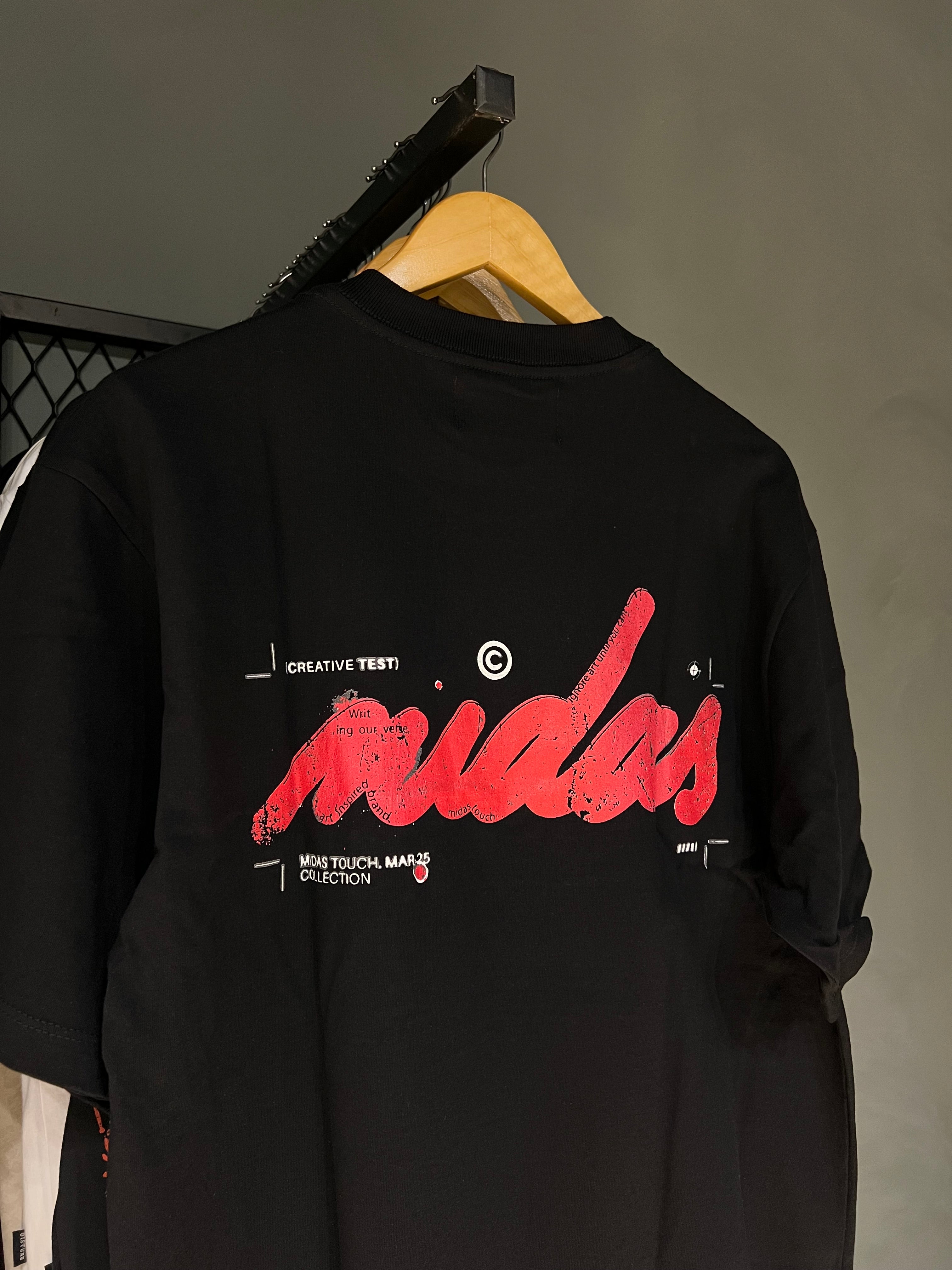 CAMISA MIDAS PRINT BLACK