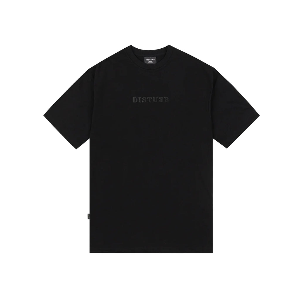 CAMISA DISTURB LOGO BLACK