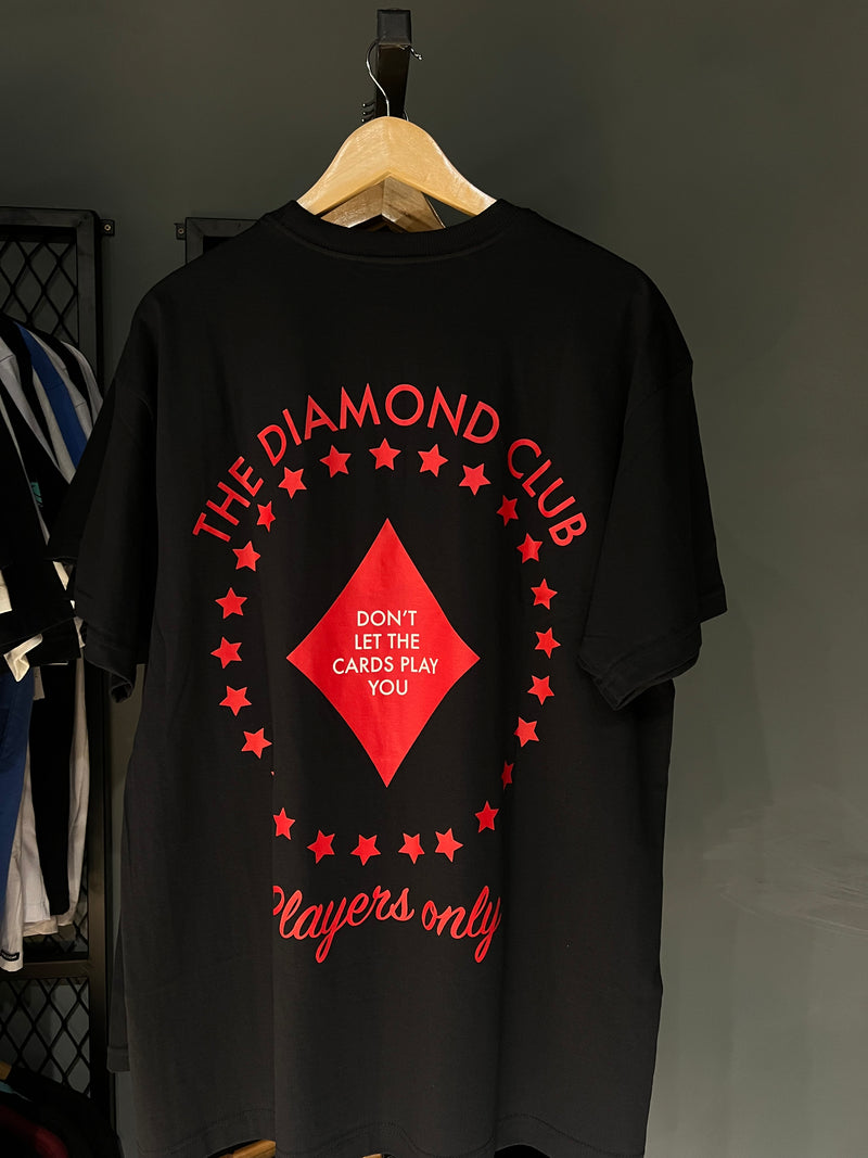 CAMISA DIAMOND CARDS BLACK