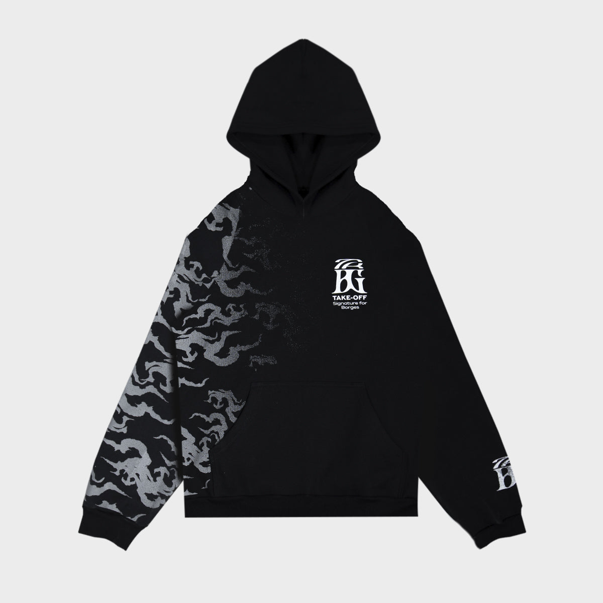 MOLETOM TAKE OFF x BORGES SIGNATURE BLACK