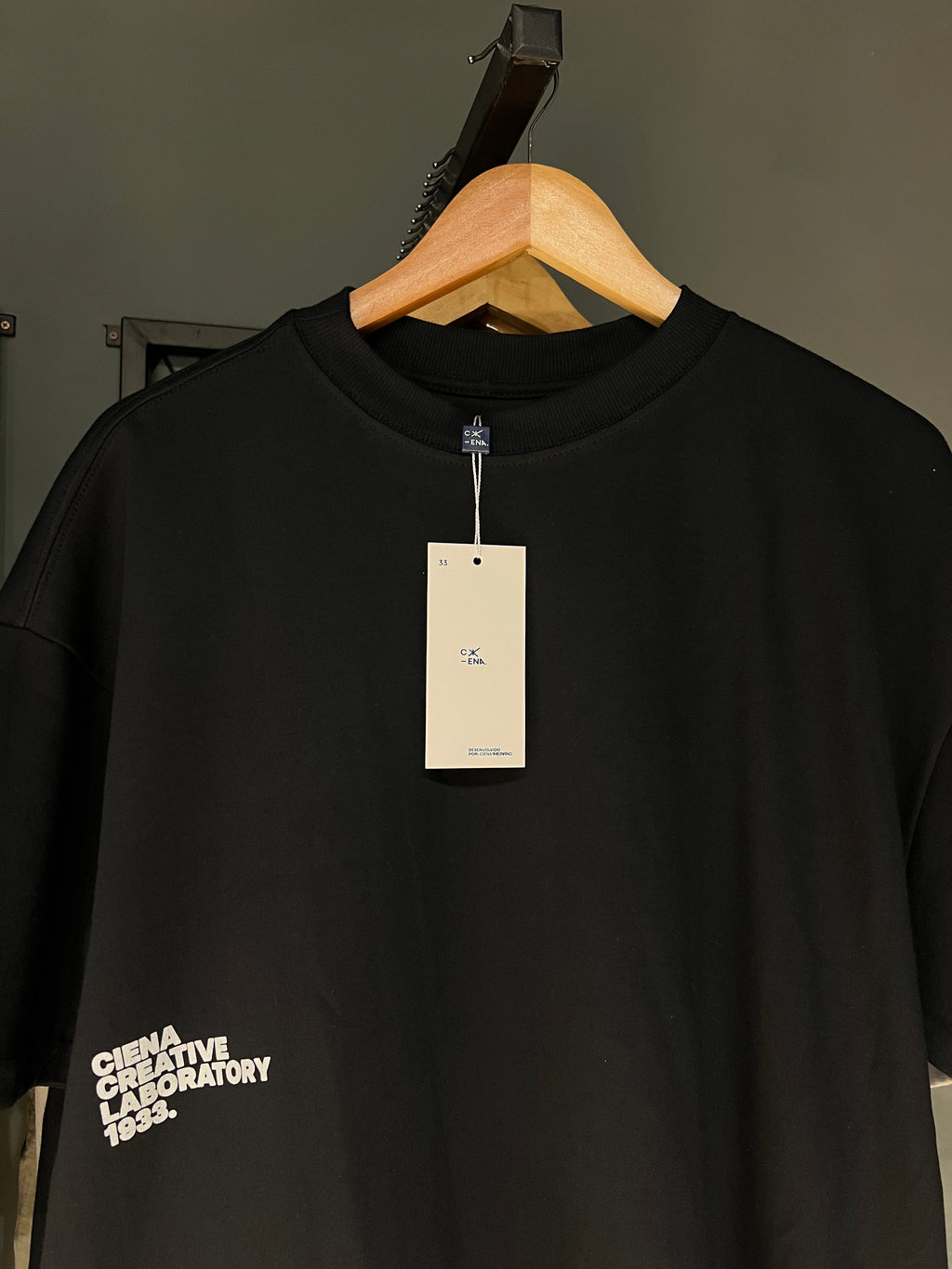 CAMISA CIENA ANIMAL BLACK