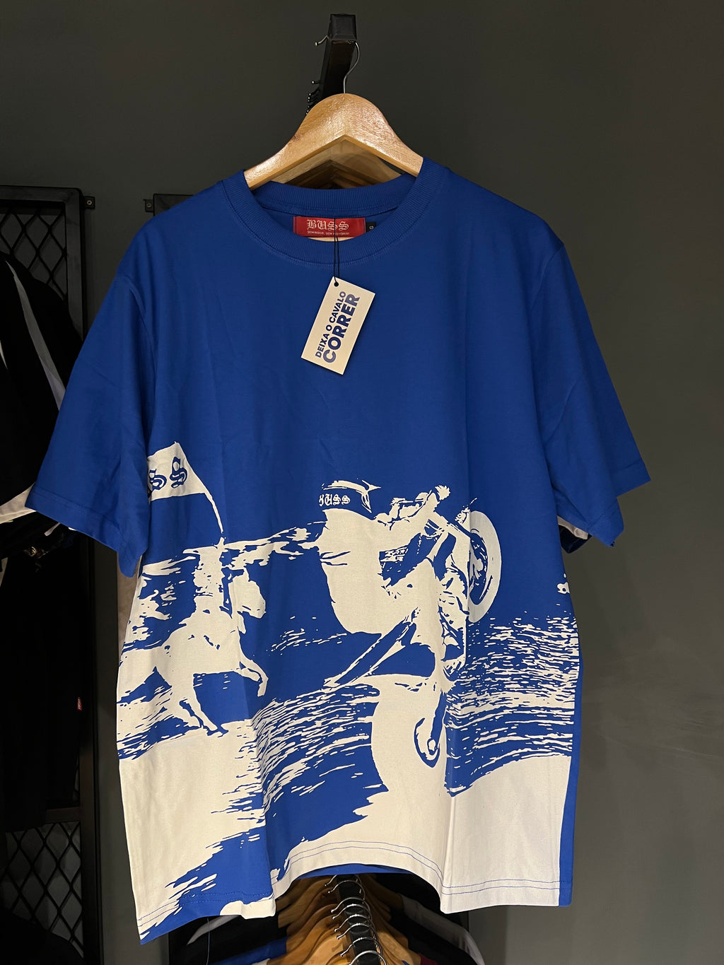 CAMISA BUSS DCC AZUL