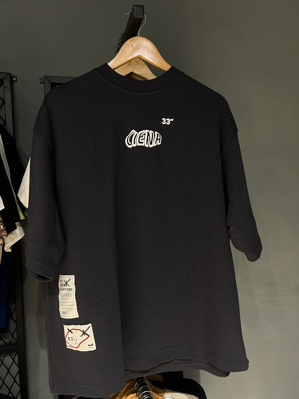 CAMISA CIENA BEAVER BLACK