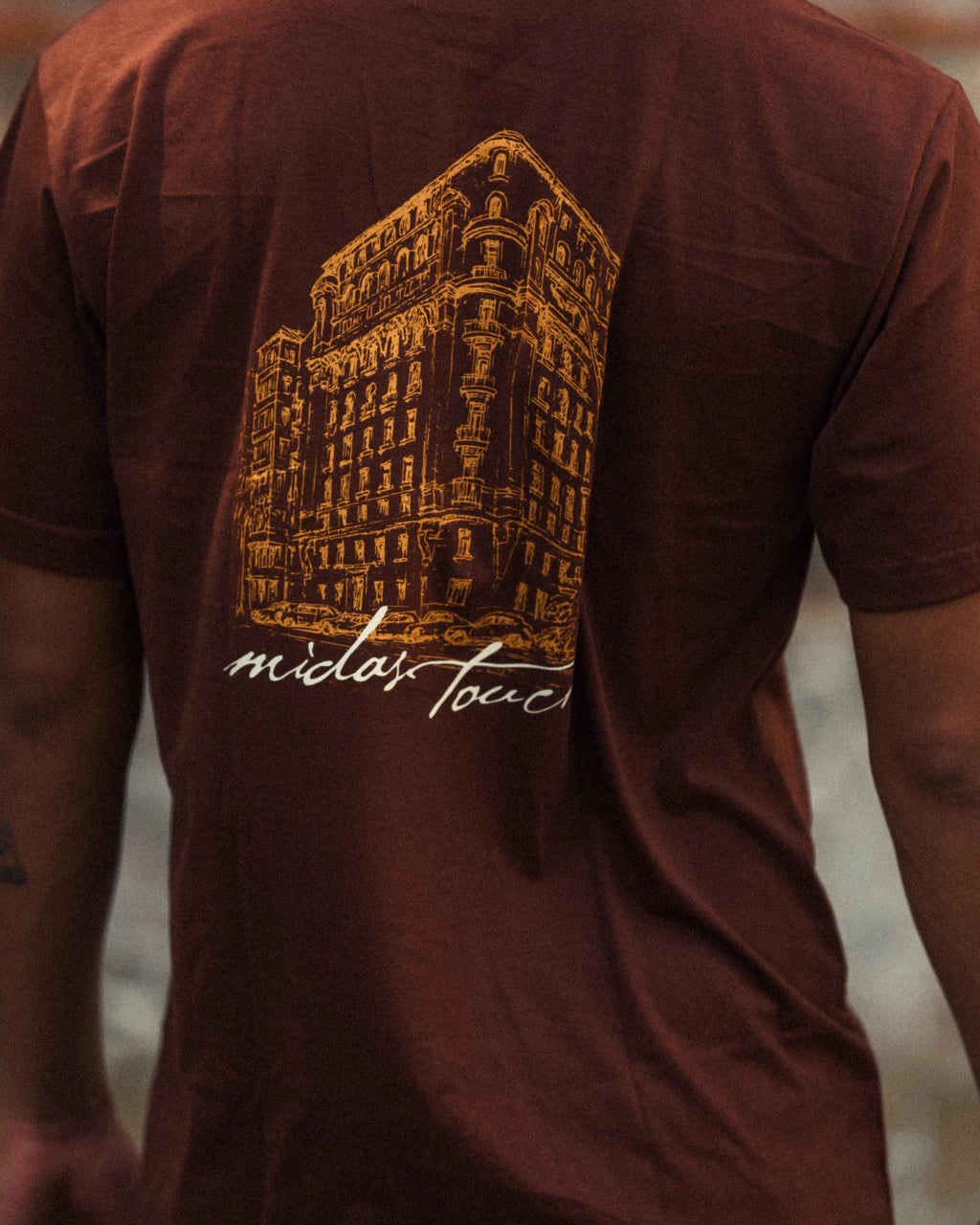 CAMISA MIDAS GUINLE MARROM