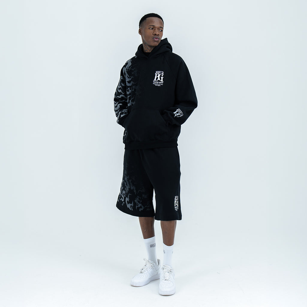 MOLETOM TAKE OFF x BORGES SIGNATURE BLACK