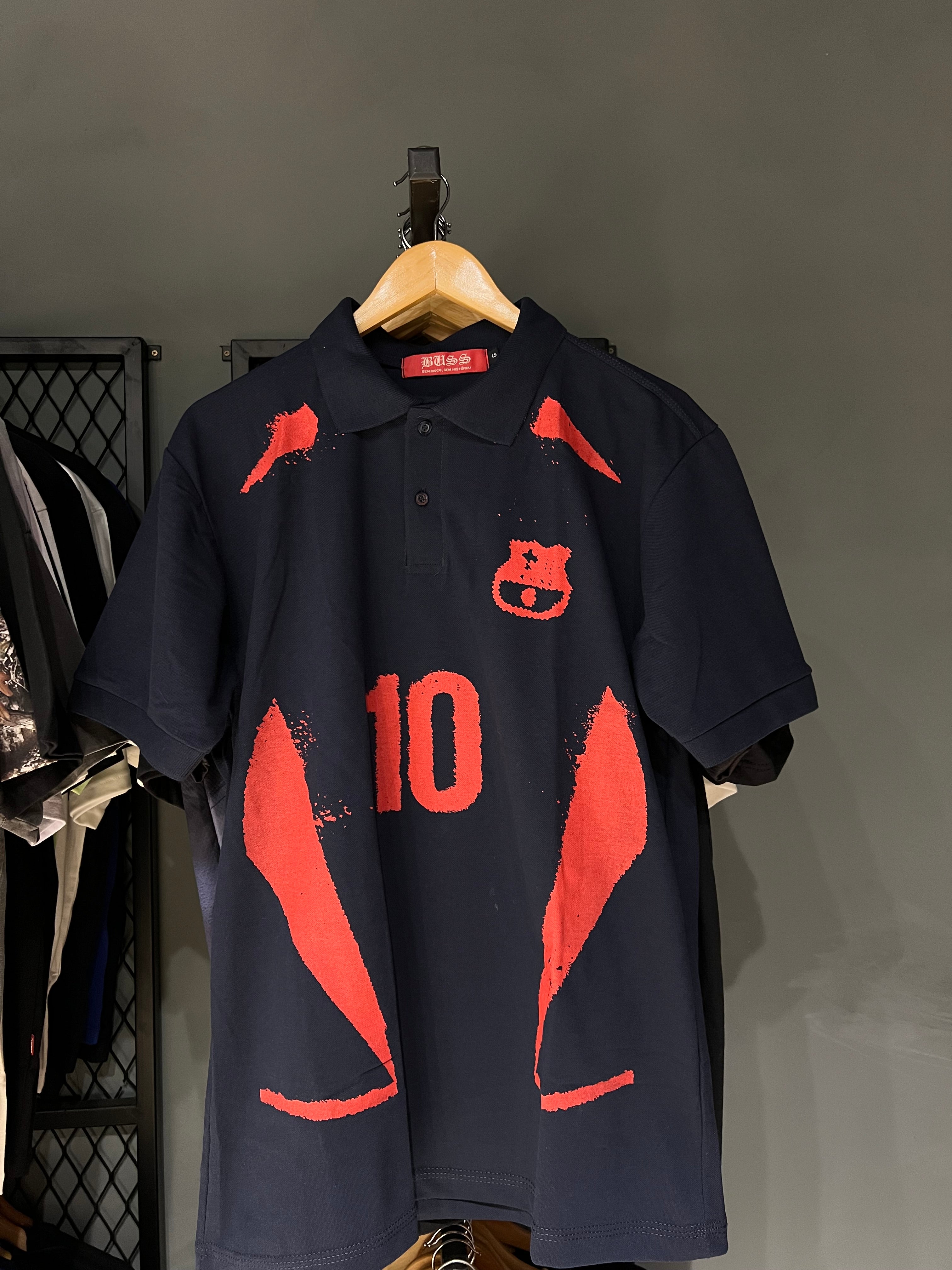 CAMISA BUSS POLO AZUL