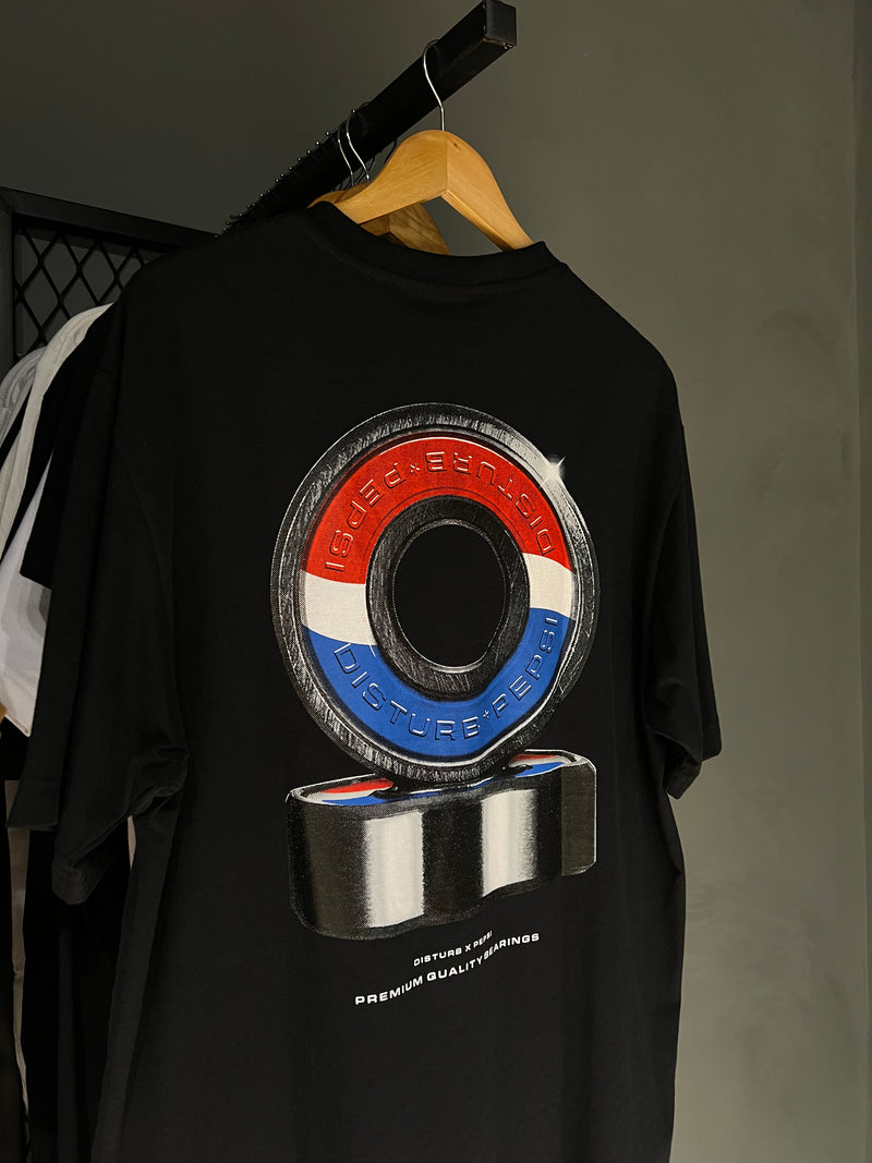 CAMISA DISTURB x PEPSI BLACK