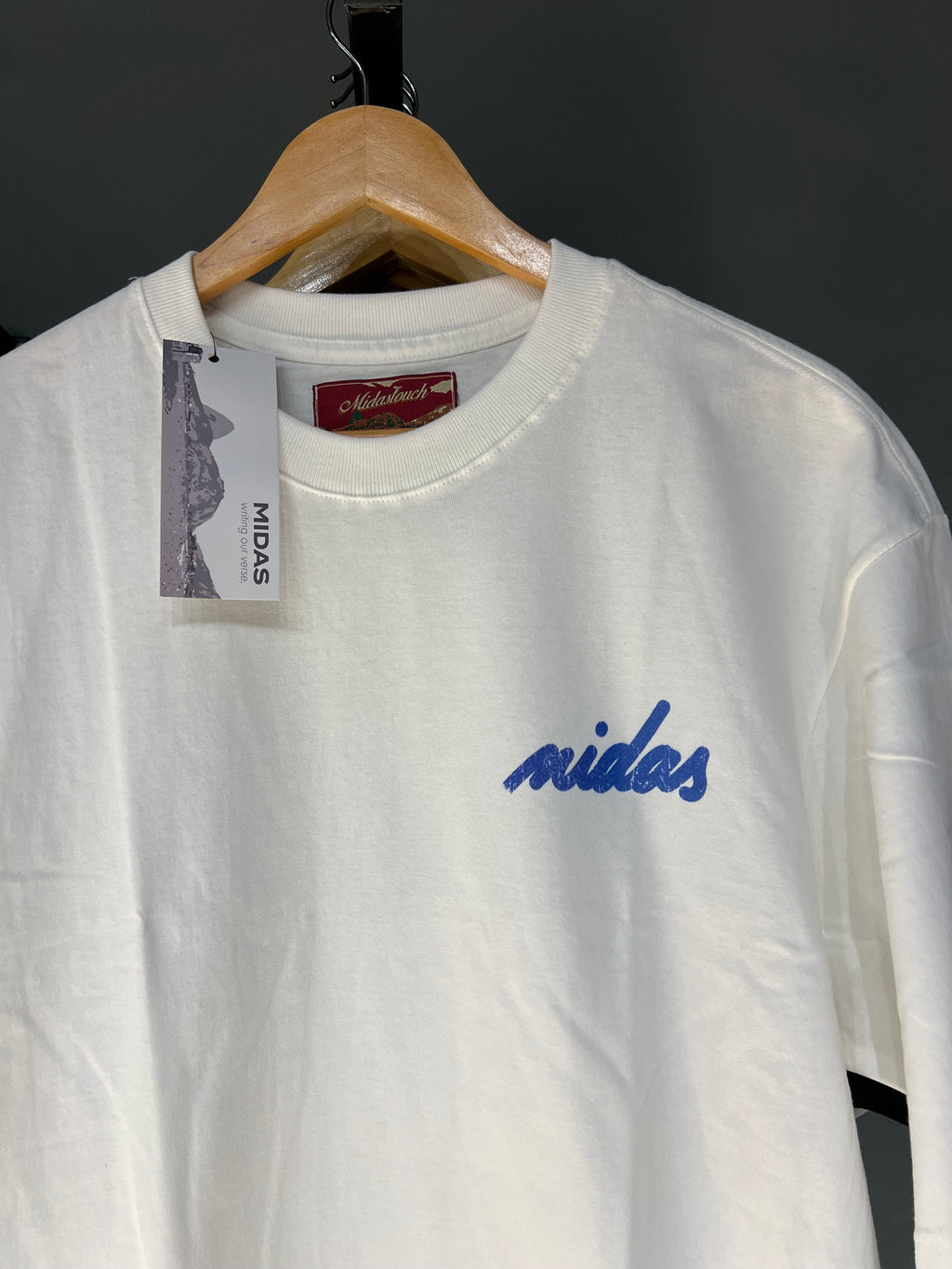 CAMISA MIDAS PRINT WHITE