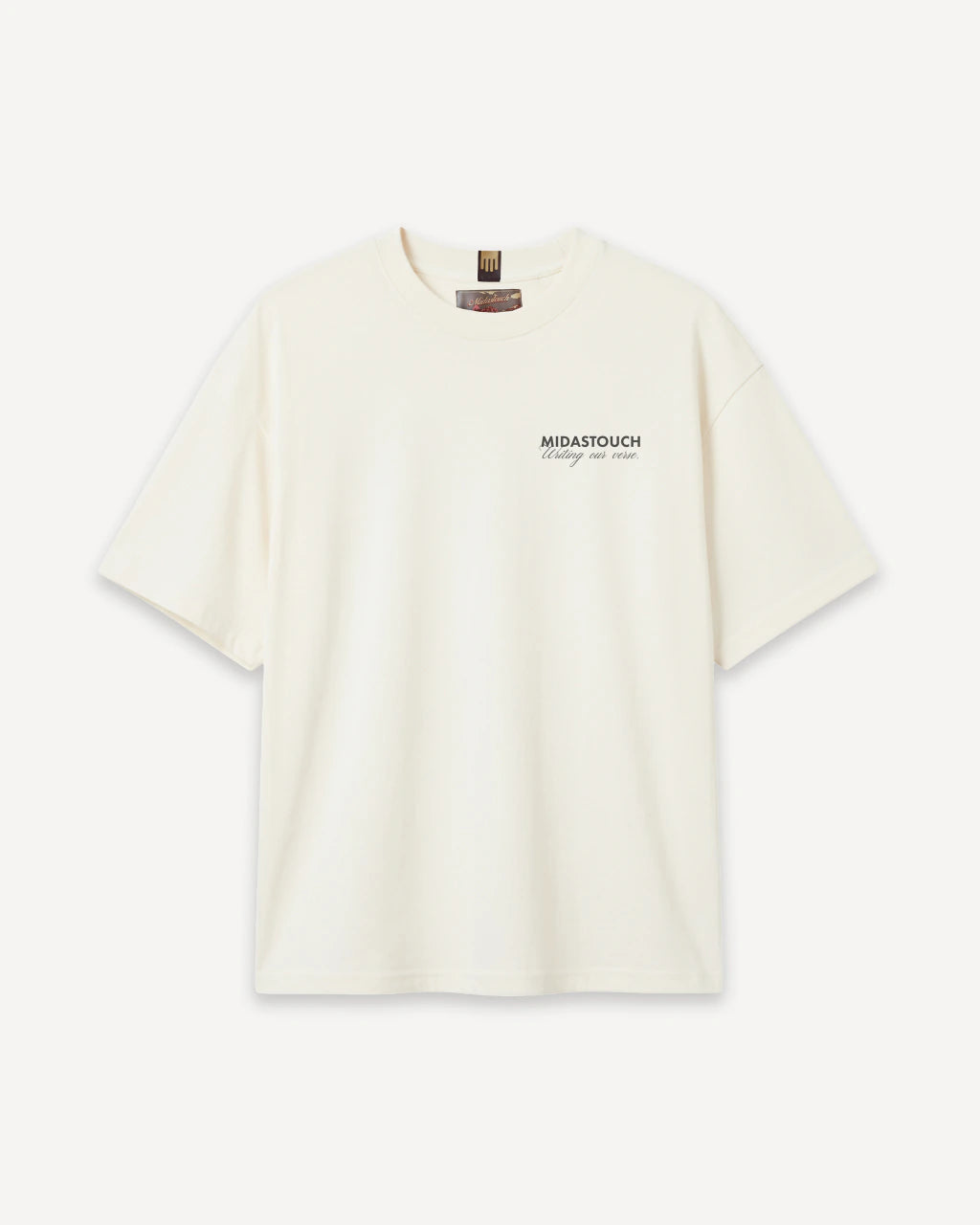 Camisa Midas Basic Writing White