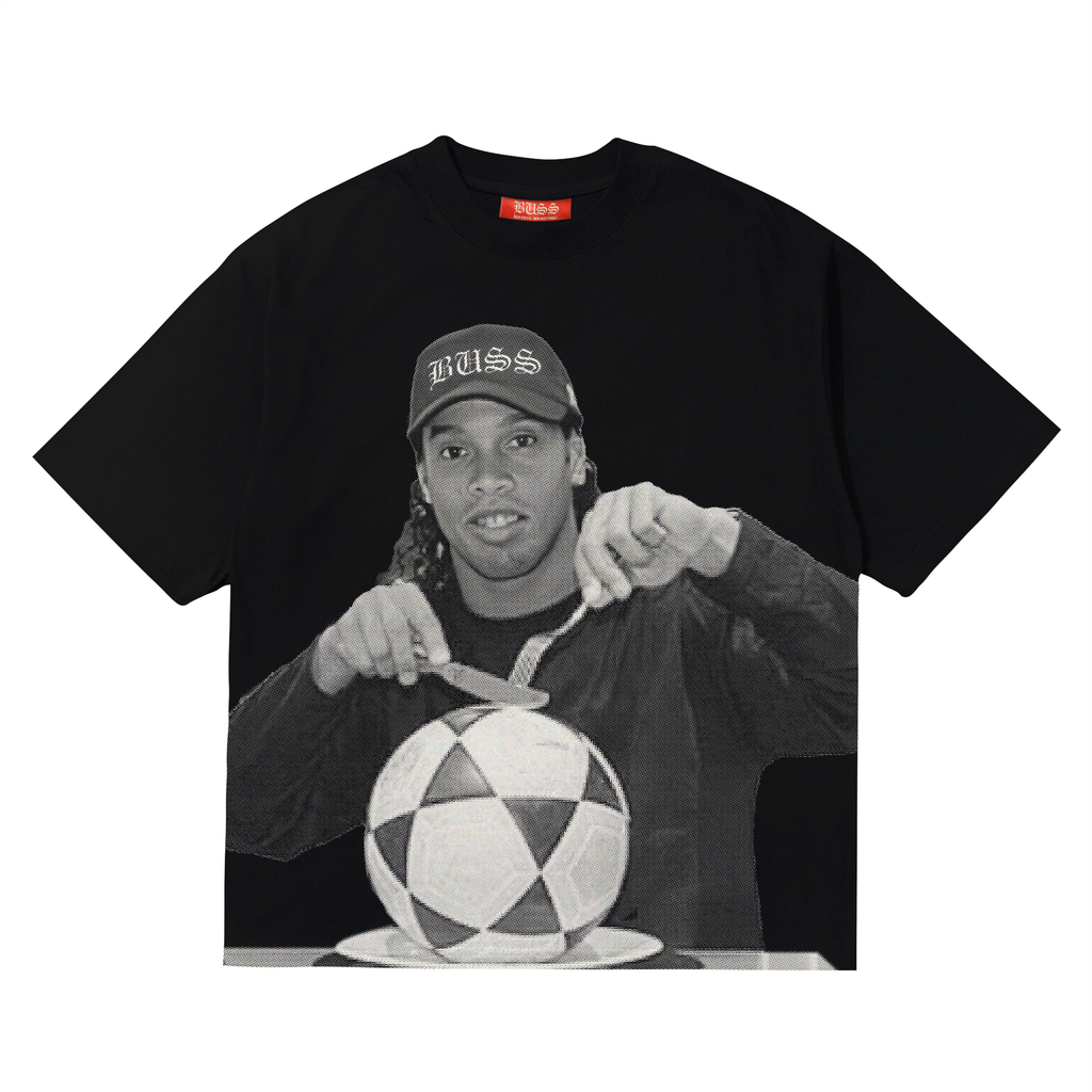 CAMISA BUSS RONALDINHO PRETA