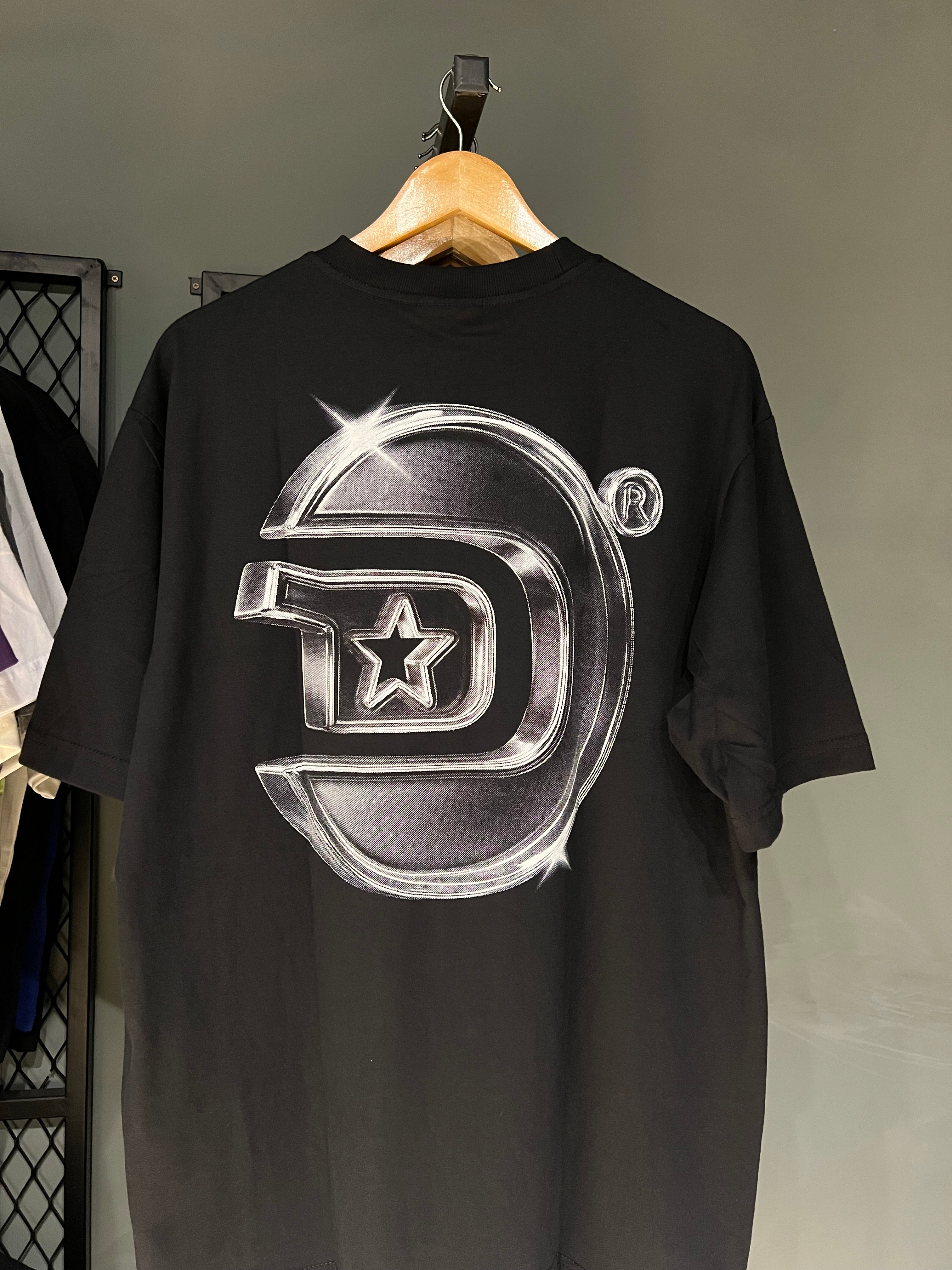 CAMISA DISTURB PLATINUM BLACK