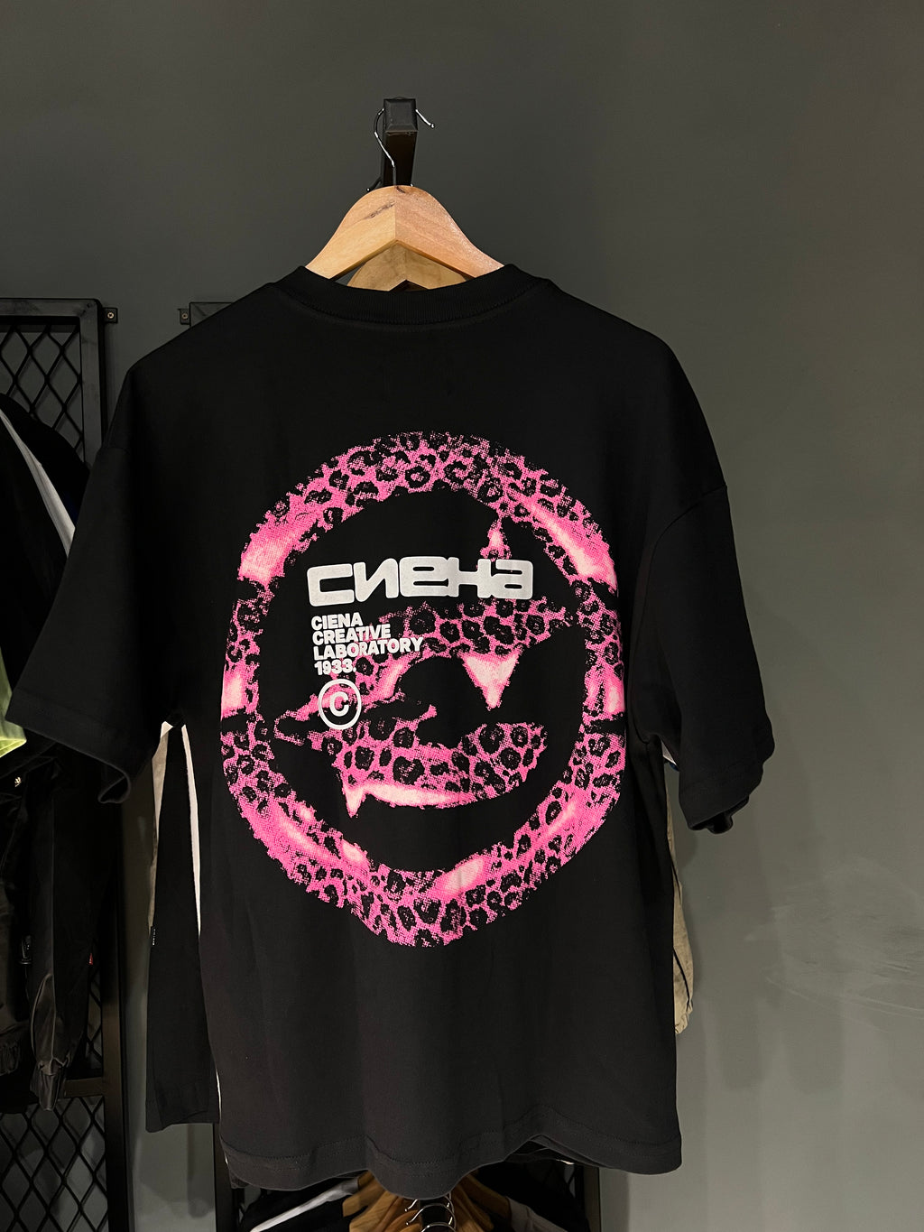 CAMISA CIENA ANIMAL BLACK