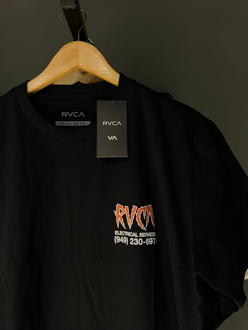 CAMISA RVCA ELECTRICAL BLACK