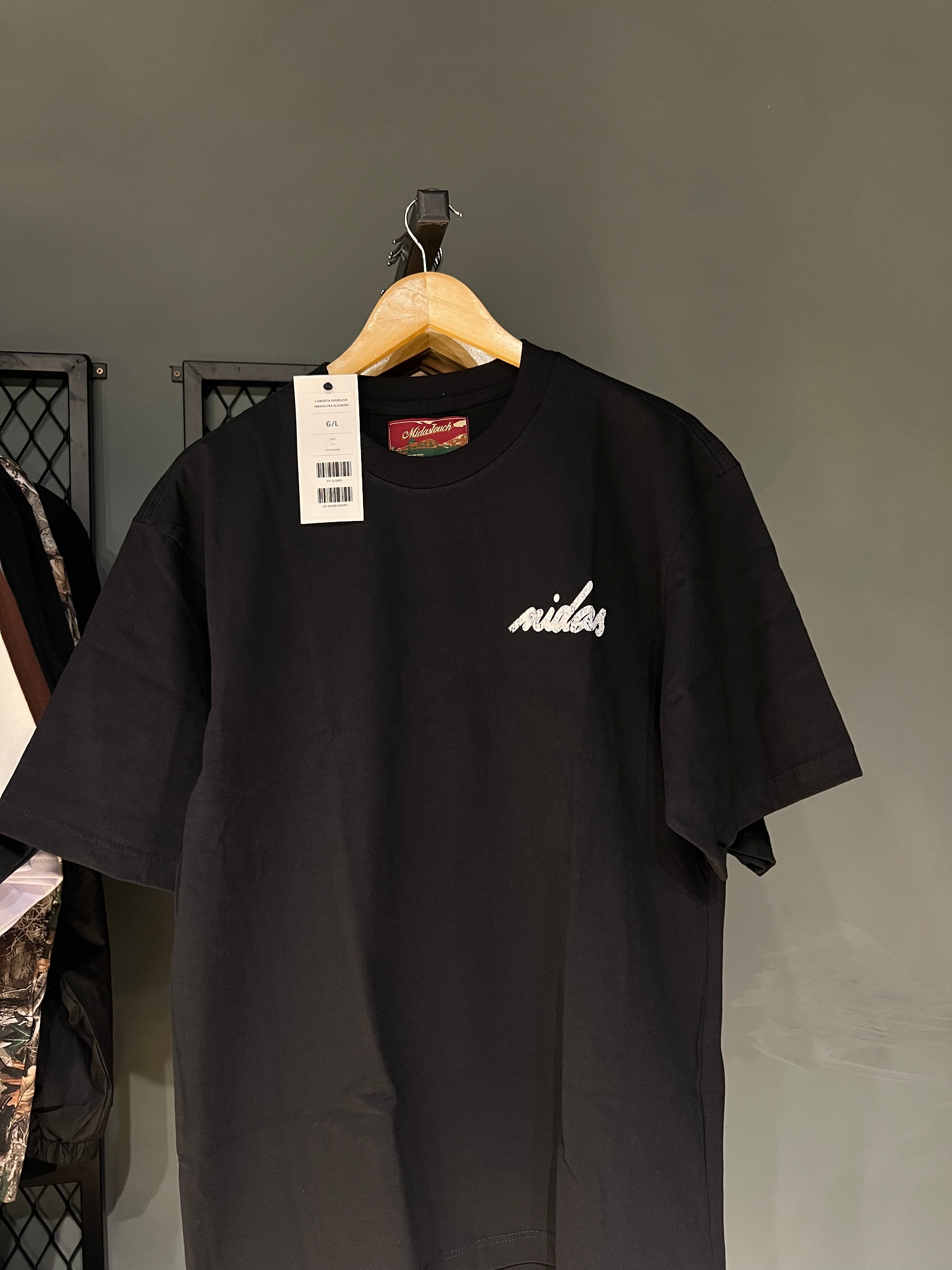 CAMISA MIDAS PRINT BLACK