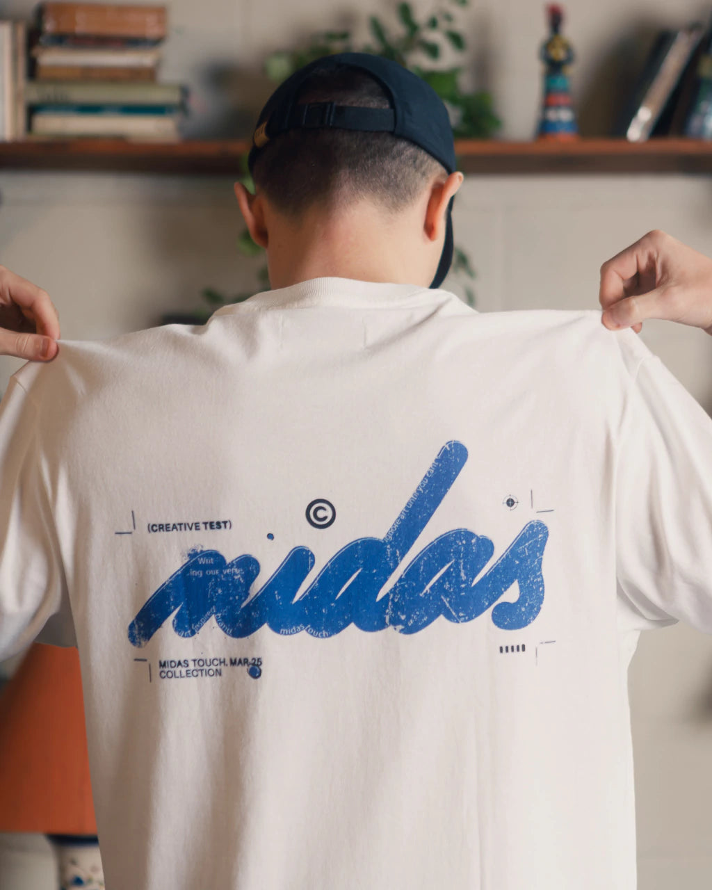 CAMISA MIDAS PRINT WHITE