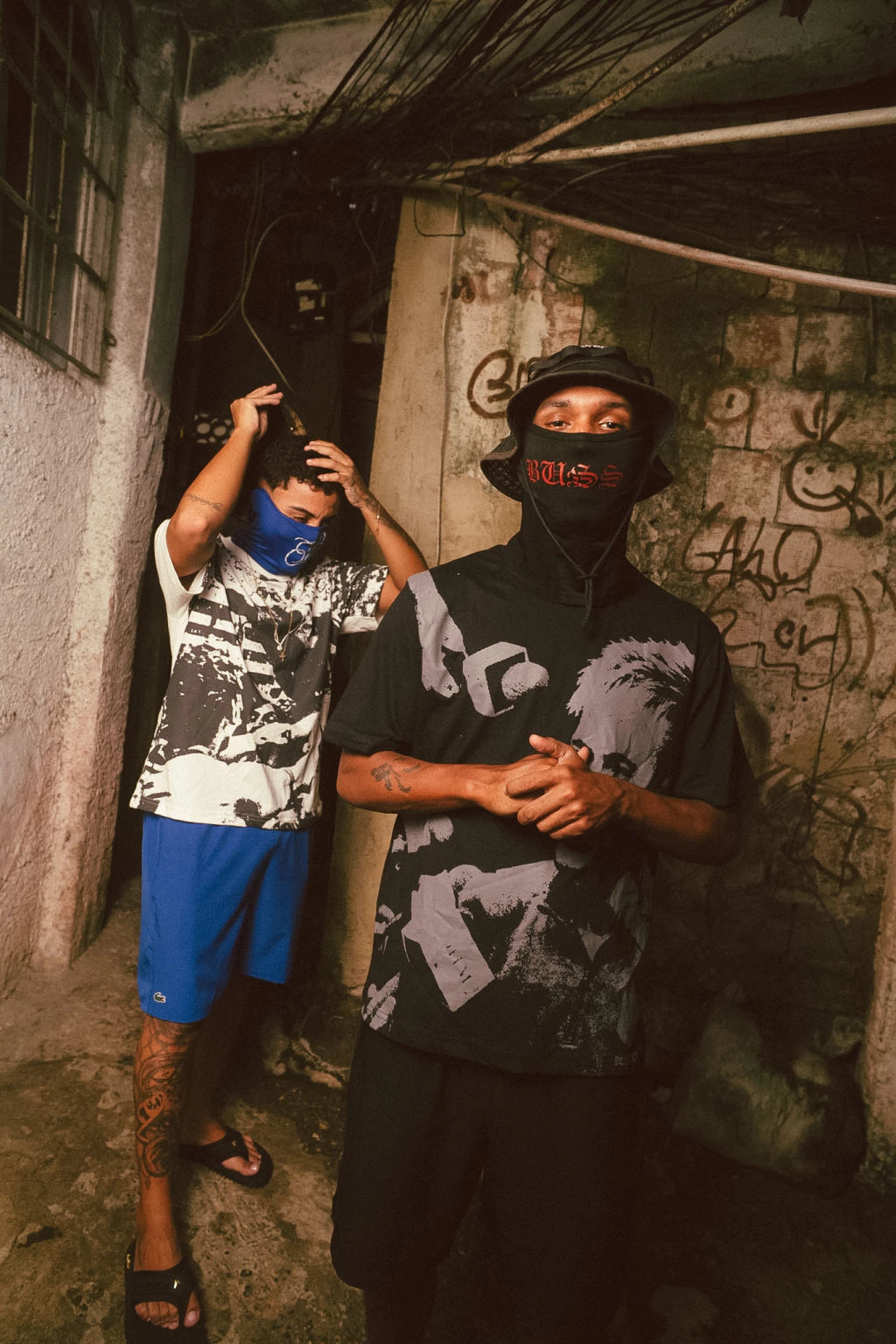 CAMISA BUSS NEY MÍDIA PRETA
