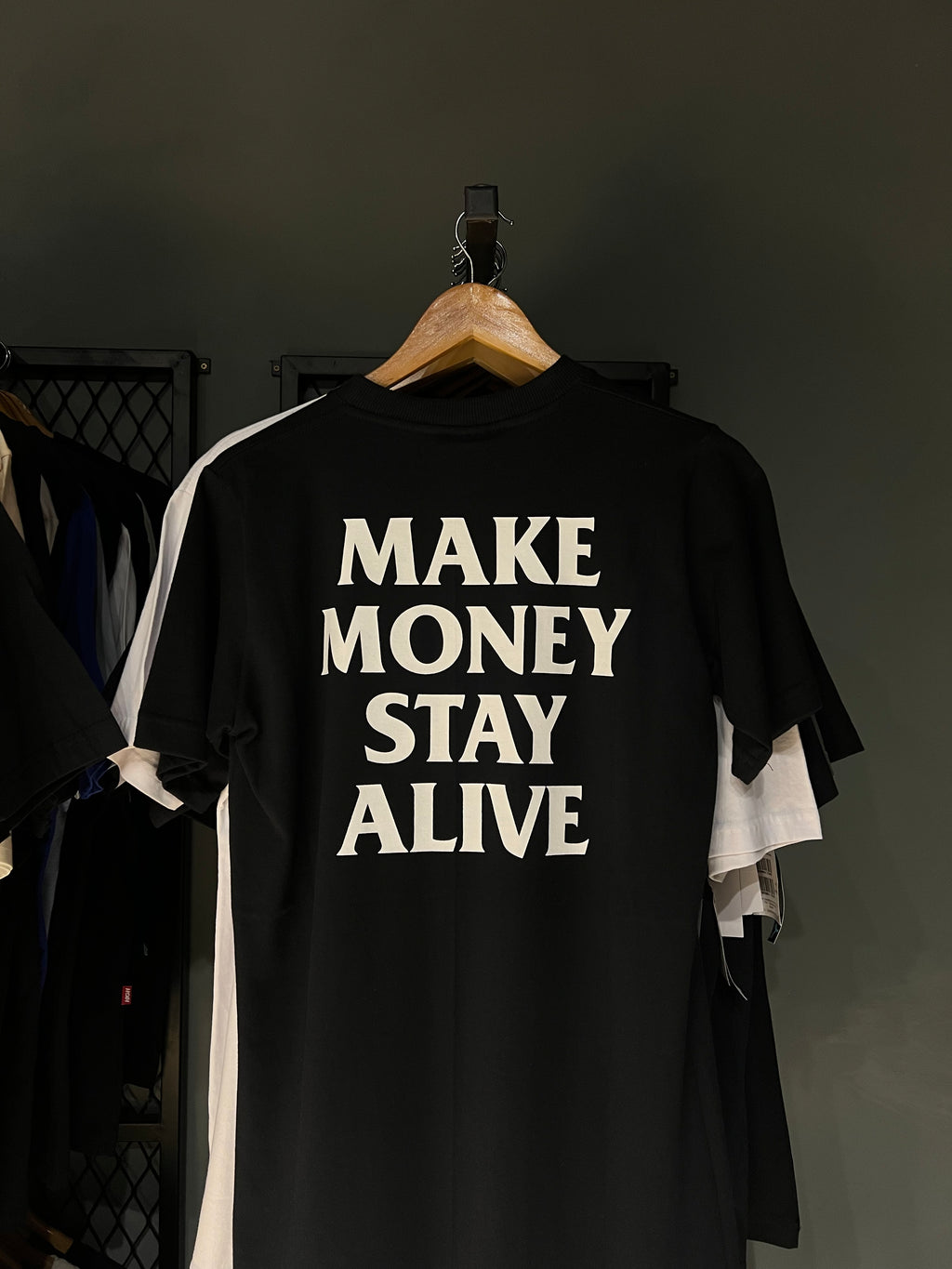CAMISA GOLD MONEY BLACK