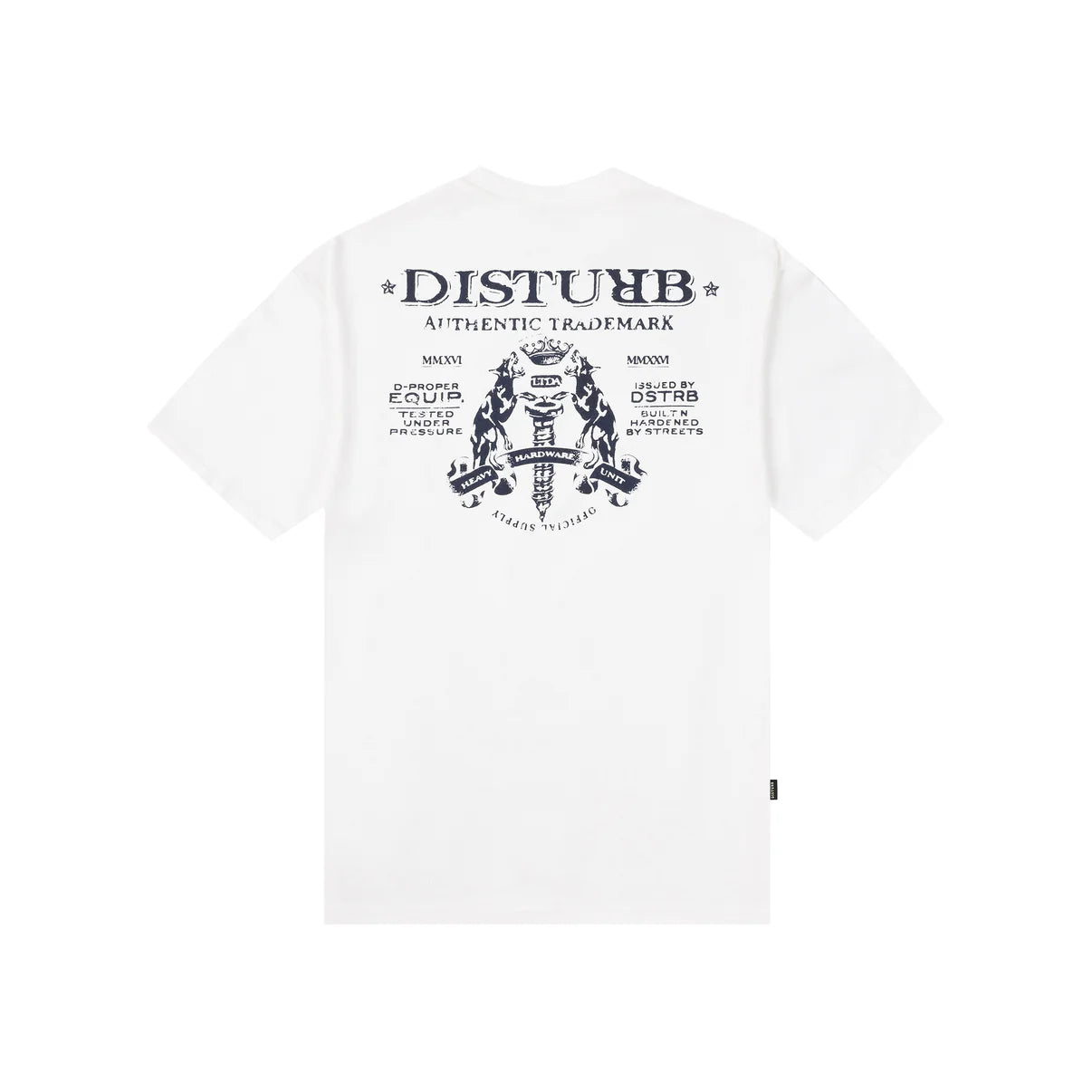 CAMISA DISTURB HARDWARE WHITE
