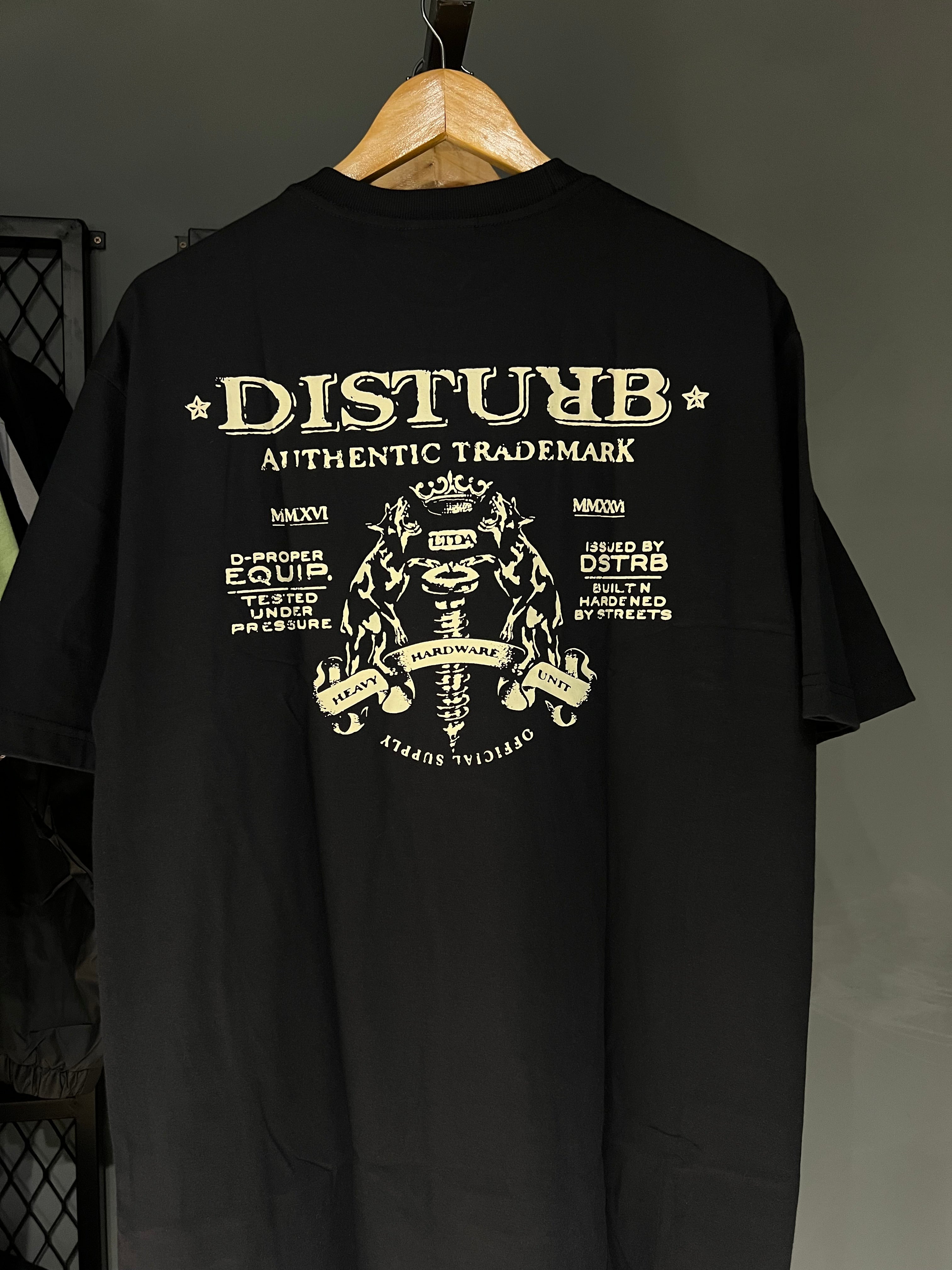 CAMISA DISTURB HARDWARE BLACK