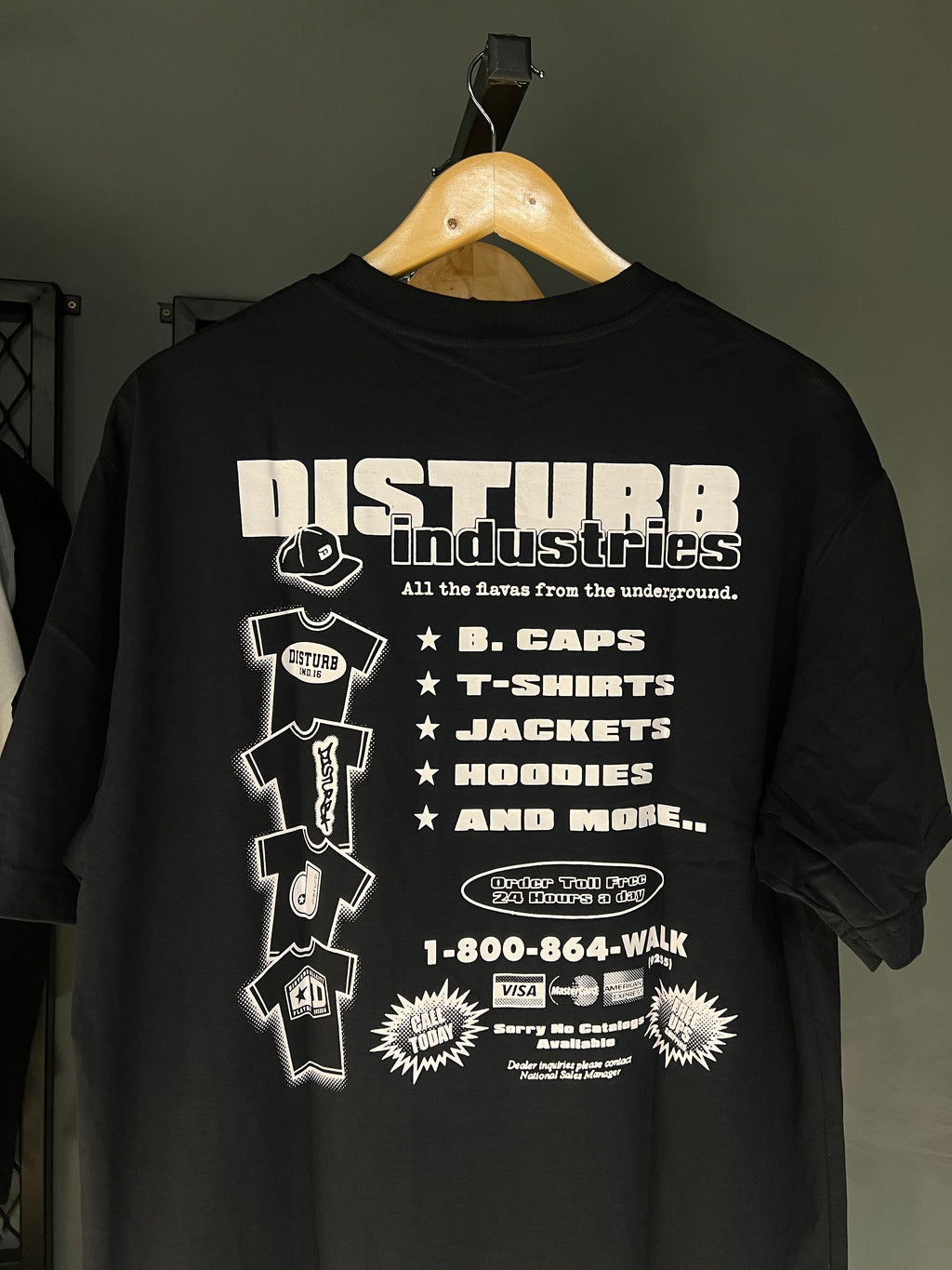CAMISA DISTURB FLYMARKET BLACK