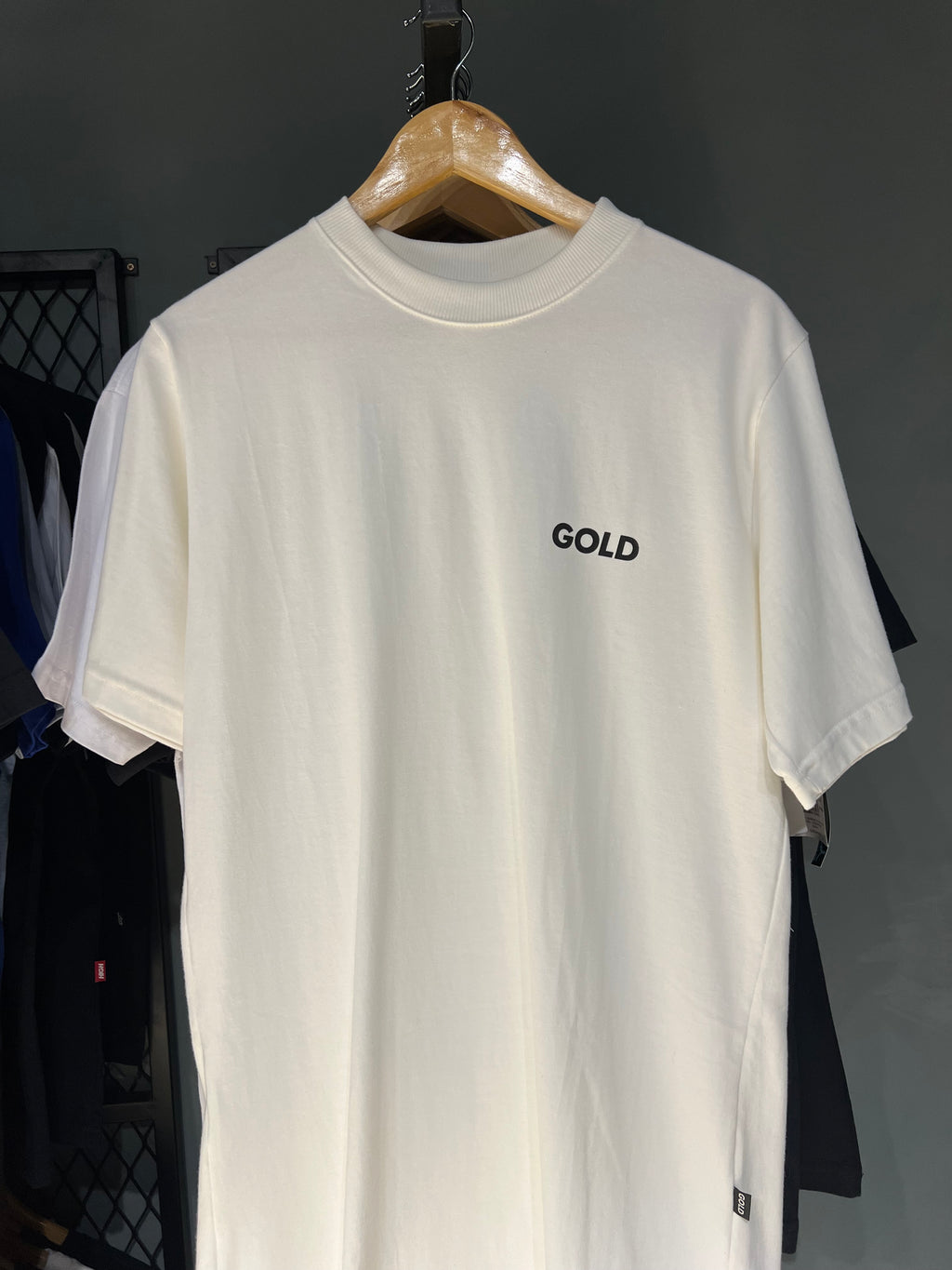 CAMISA GOLD MONEY OFF WHITE