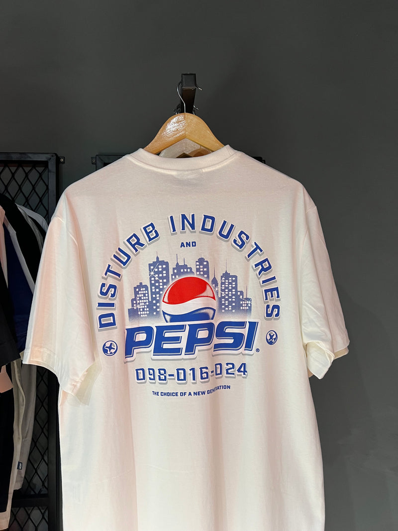 CAMISA DISTURB x PEPSI WHITE