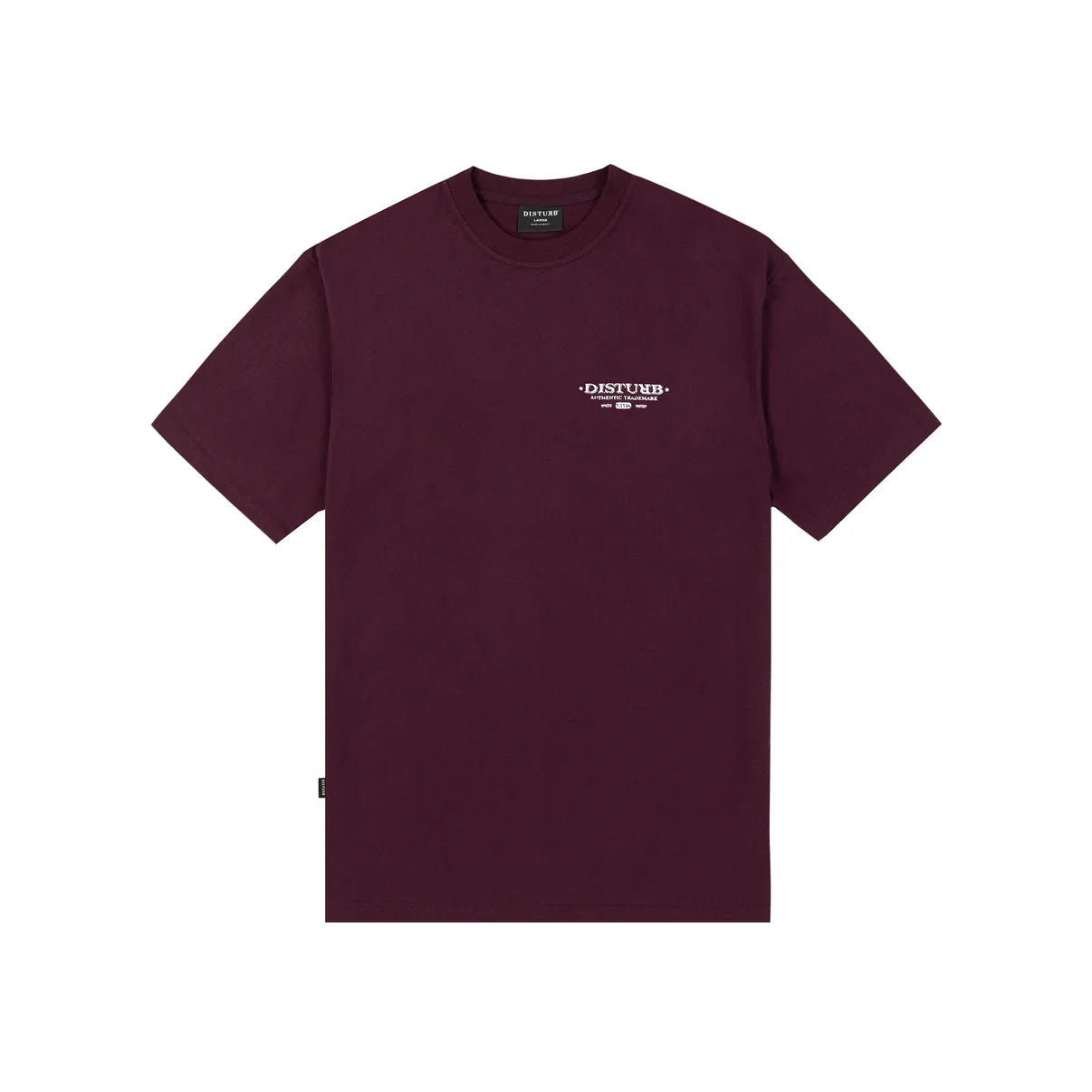 CAMISA DISTURB HARDWARE VINHO