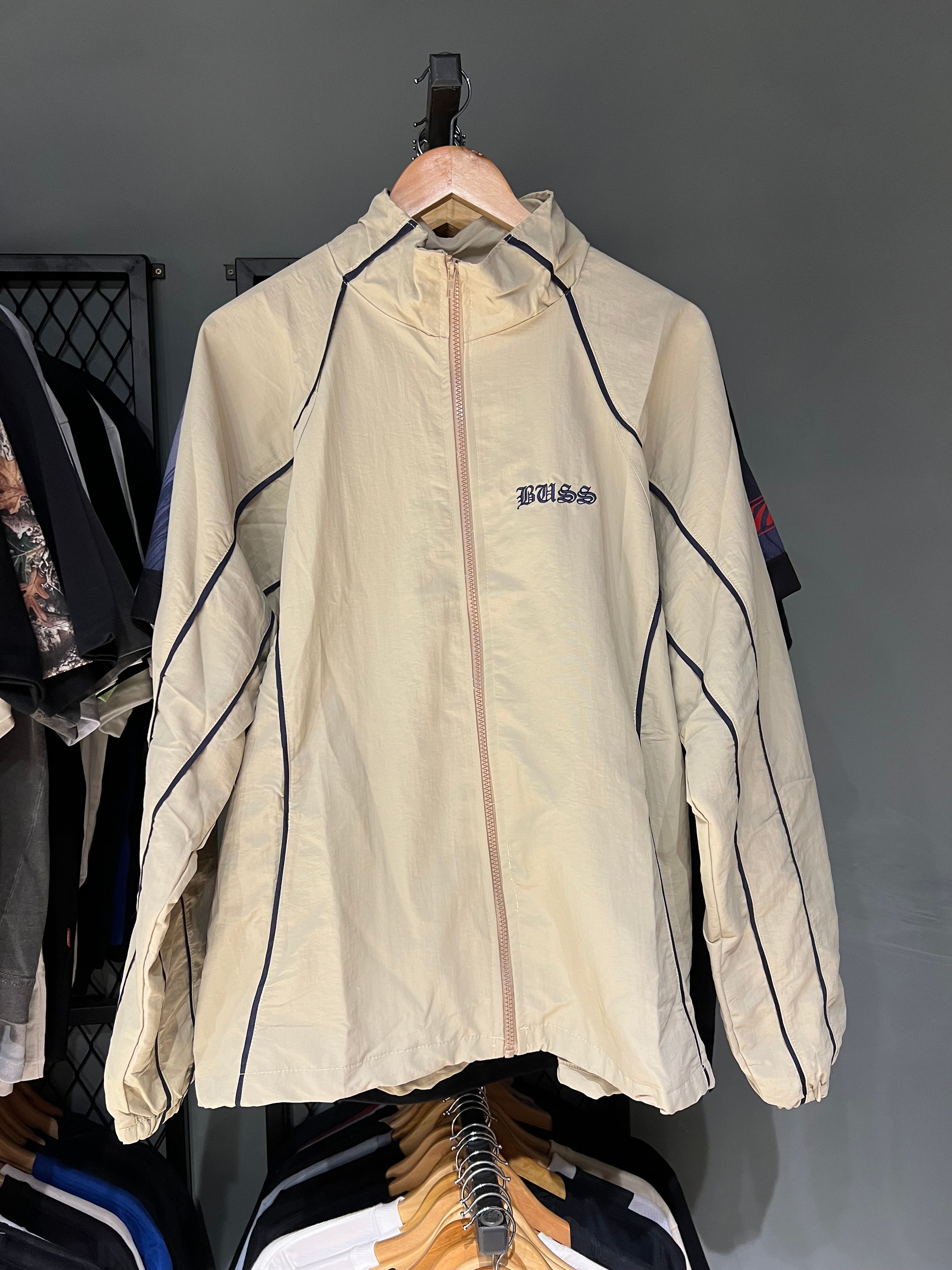 TRACK JACKET BUSS BEGE