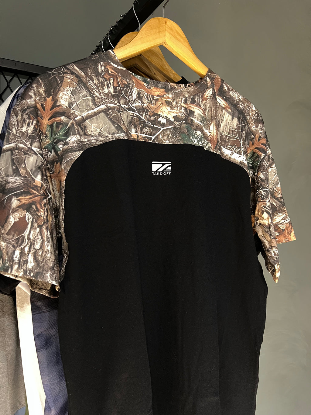 CAMISA TAKE OFF SURFACE BLACK