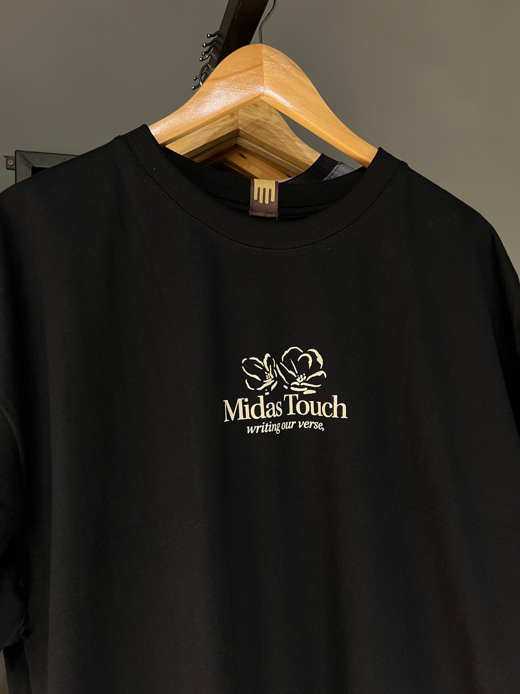 CAMISA MIDAS GARDEN BLACK