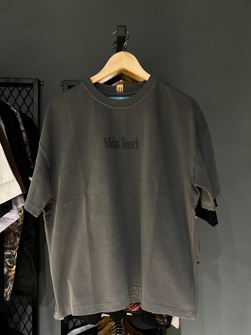 CAMISA MIDAS STONED BOXY