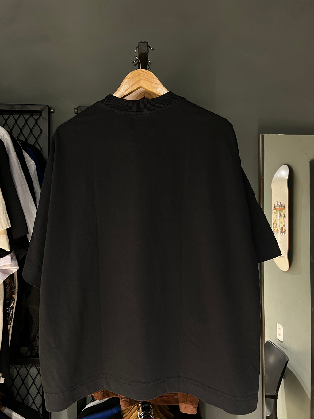 Camisa Take Off Boxy Codes Black