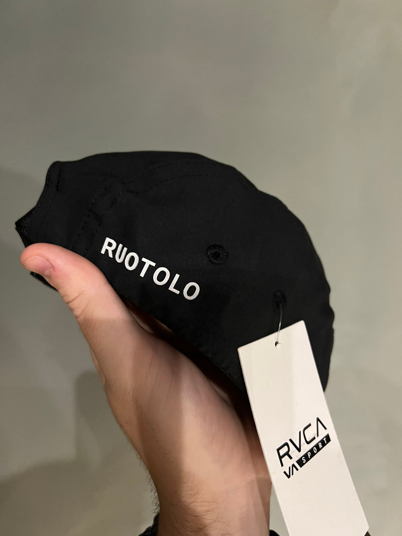 FIVE PANEL RVCA x RUOTOLO BLACK