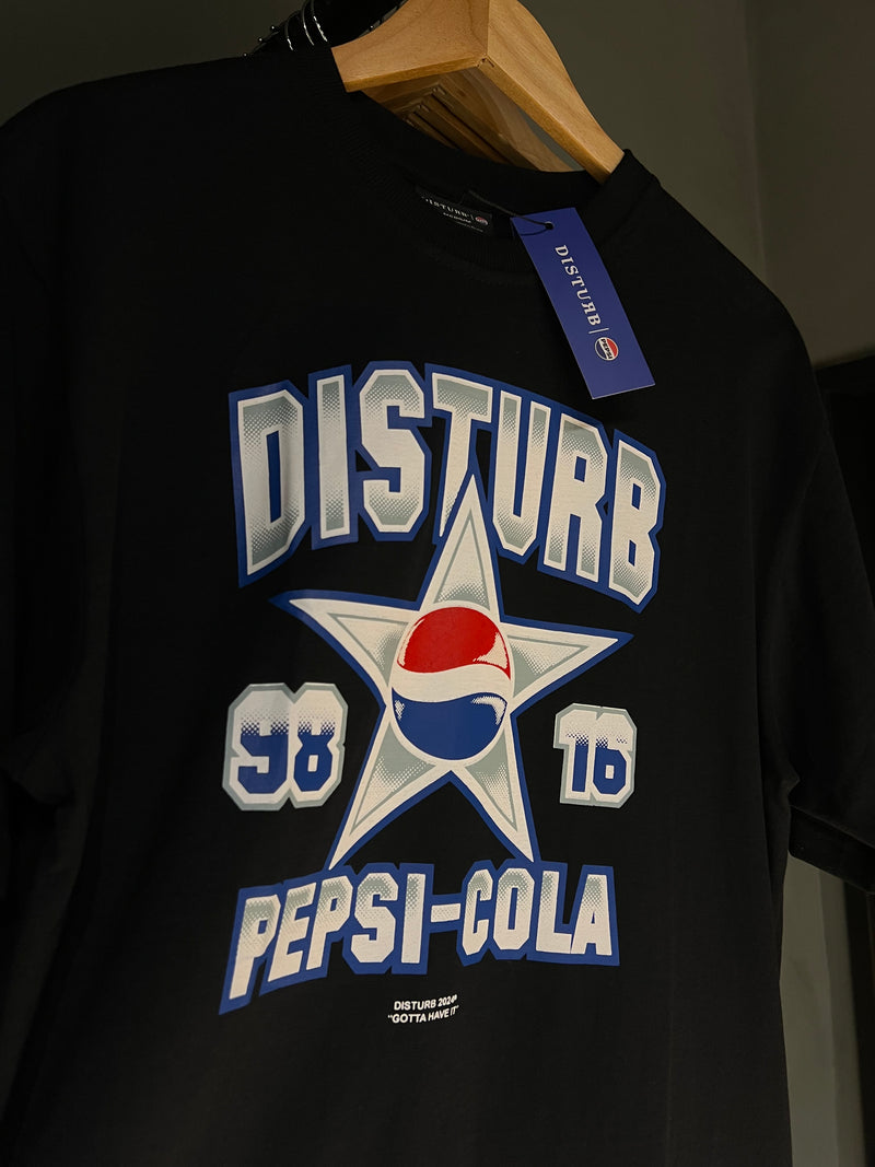 CAMISA DISTURB x PEPSI BLACK