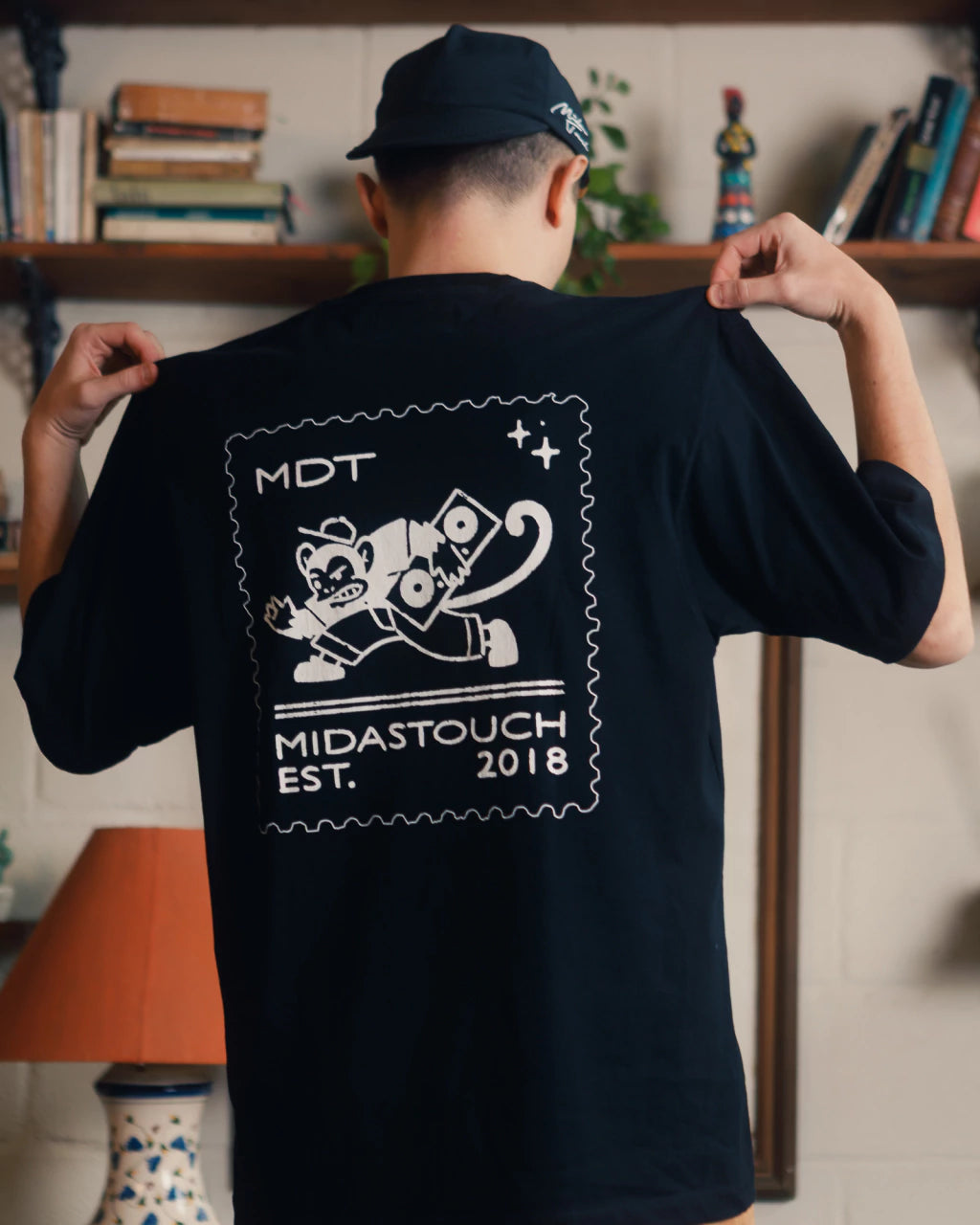 CAMISA MIDAS POSTAL BLACK