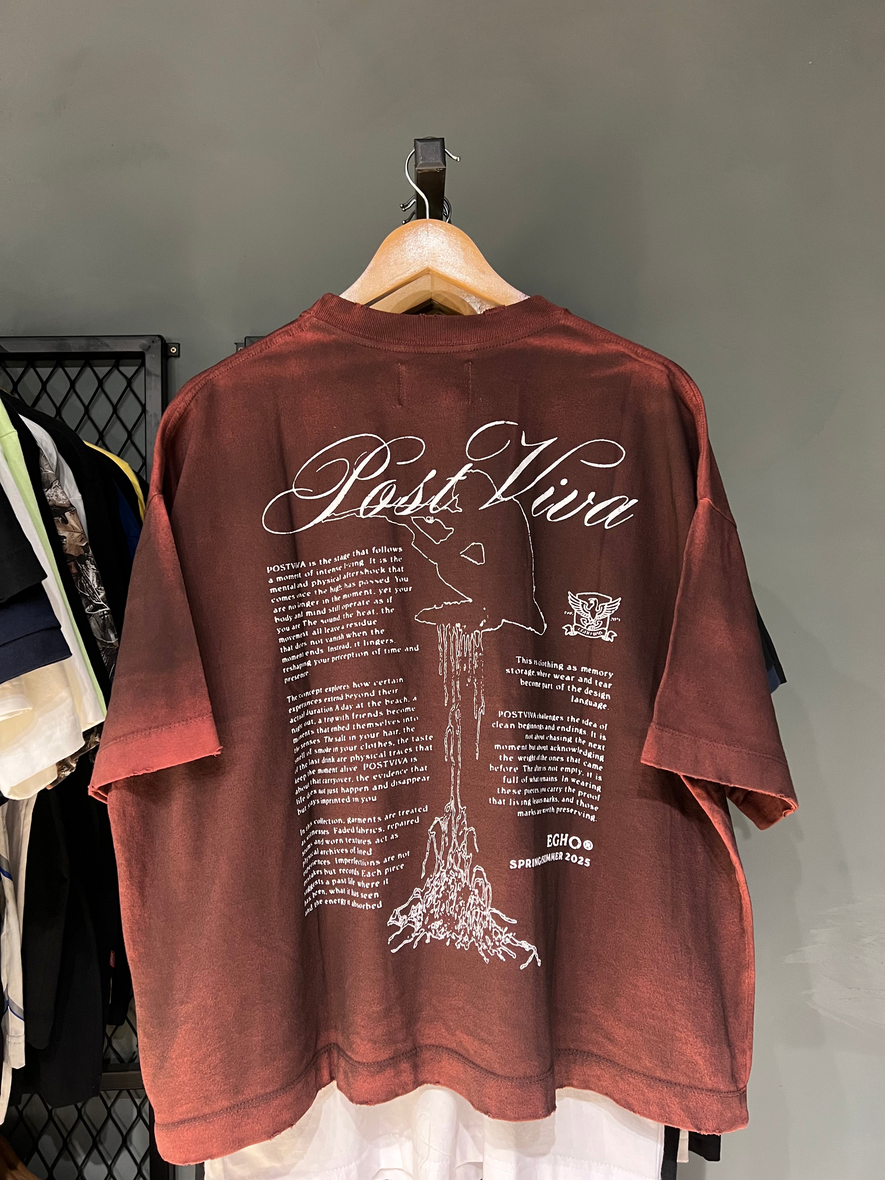 CAMISA EGHO HUNTER BOXY VINHO