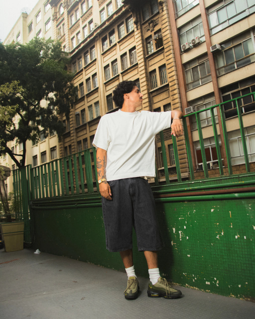 CAMISA ROMÃ BOXY REGULAR CREME